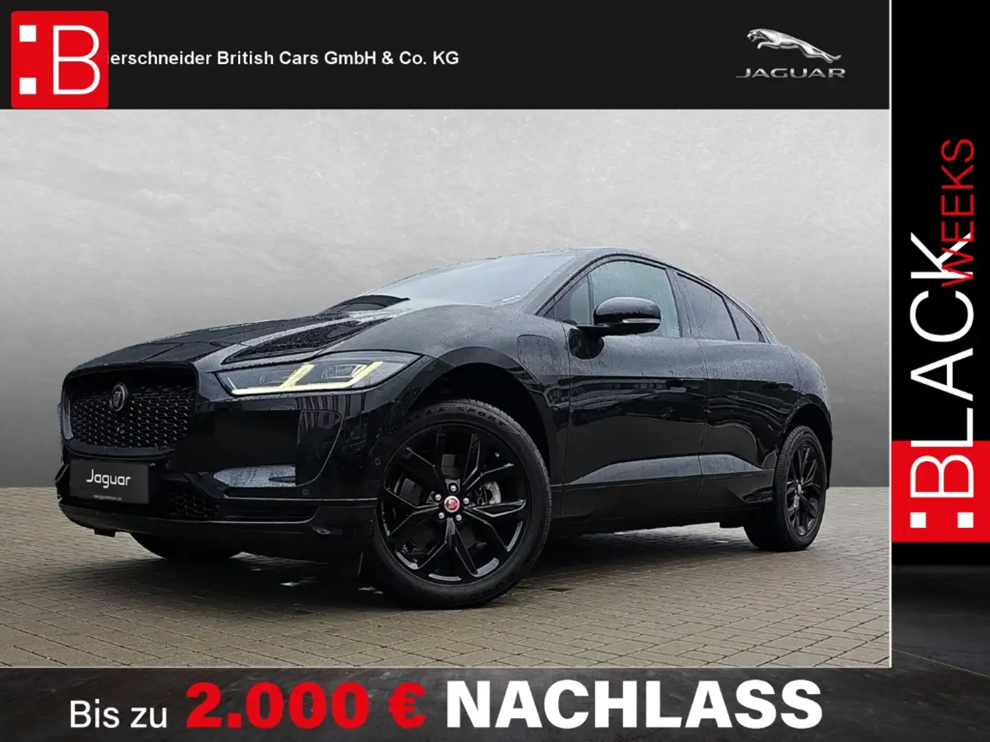Jaguar I-Pace EV400 S Schwarz - 1