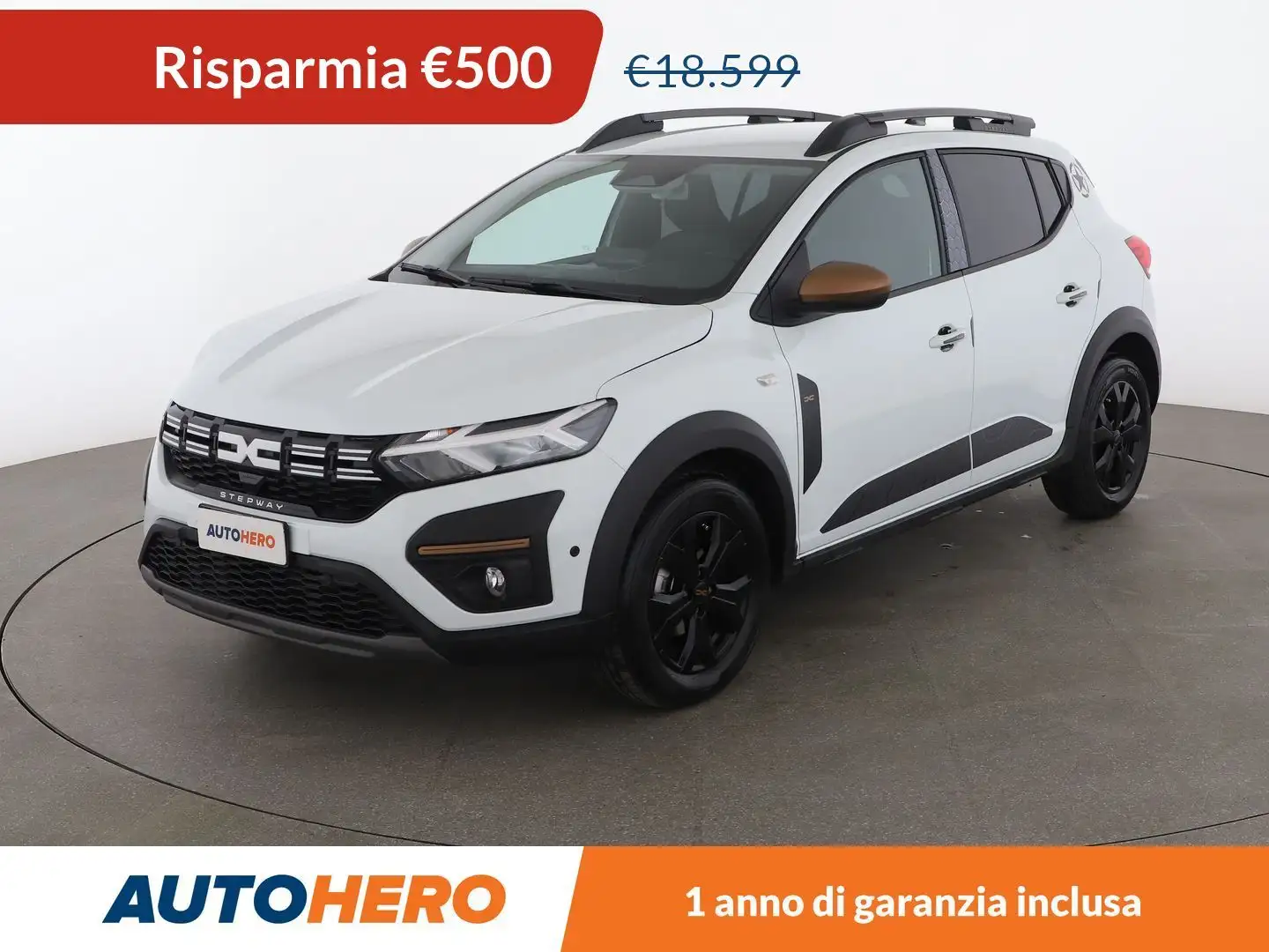 Dacia Sandero 1.0 TCe Stepway Extreme Up 110 CV Bianco - 1