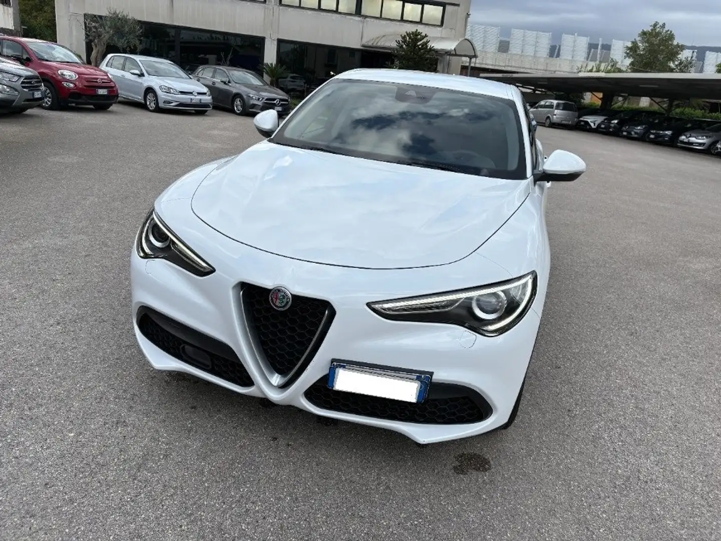 Alfa Romeo Stelvio Stelvio 2.2 t Business rwd 190cv auto my19 Blanc - 1