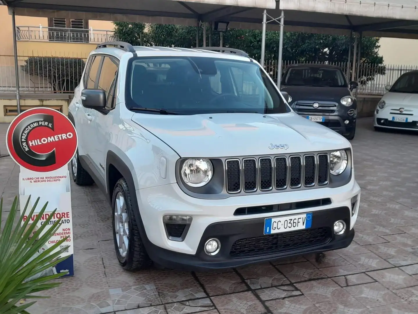 Jeep Renegade Renegade 2019 1.6 mjt Limited 2wd 130cv Bianco - 1