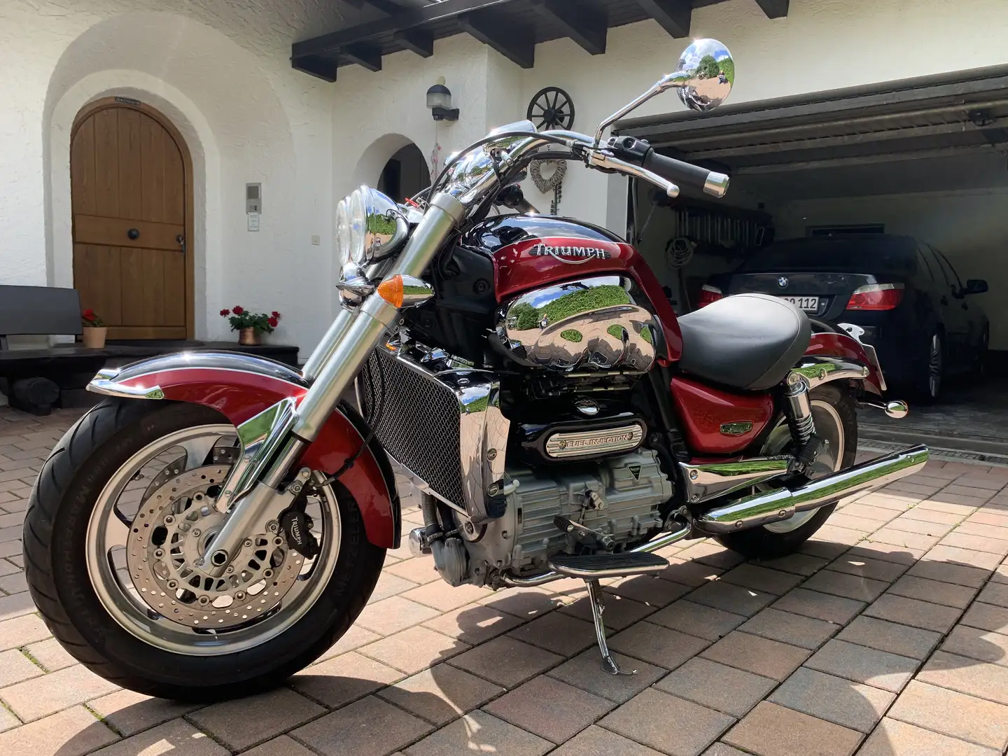 Triumph Rocket III Classic Rood - 1