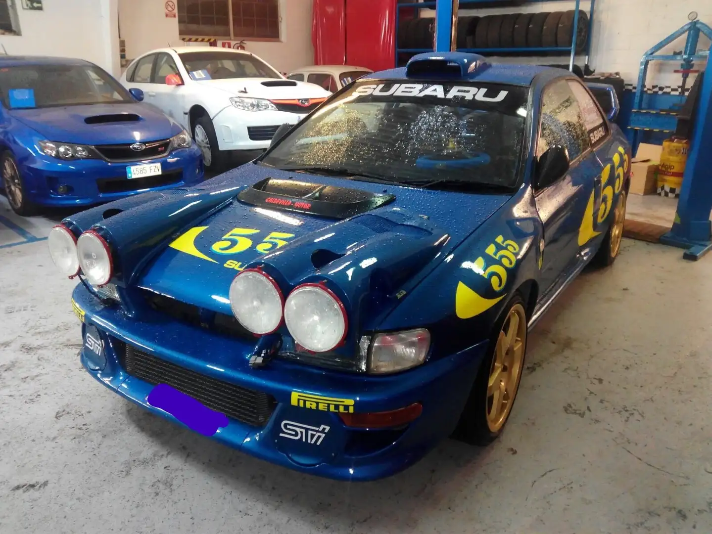 Subaru Impreza 22B Blauw - 2
