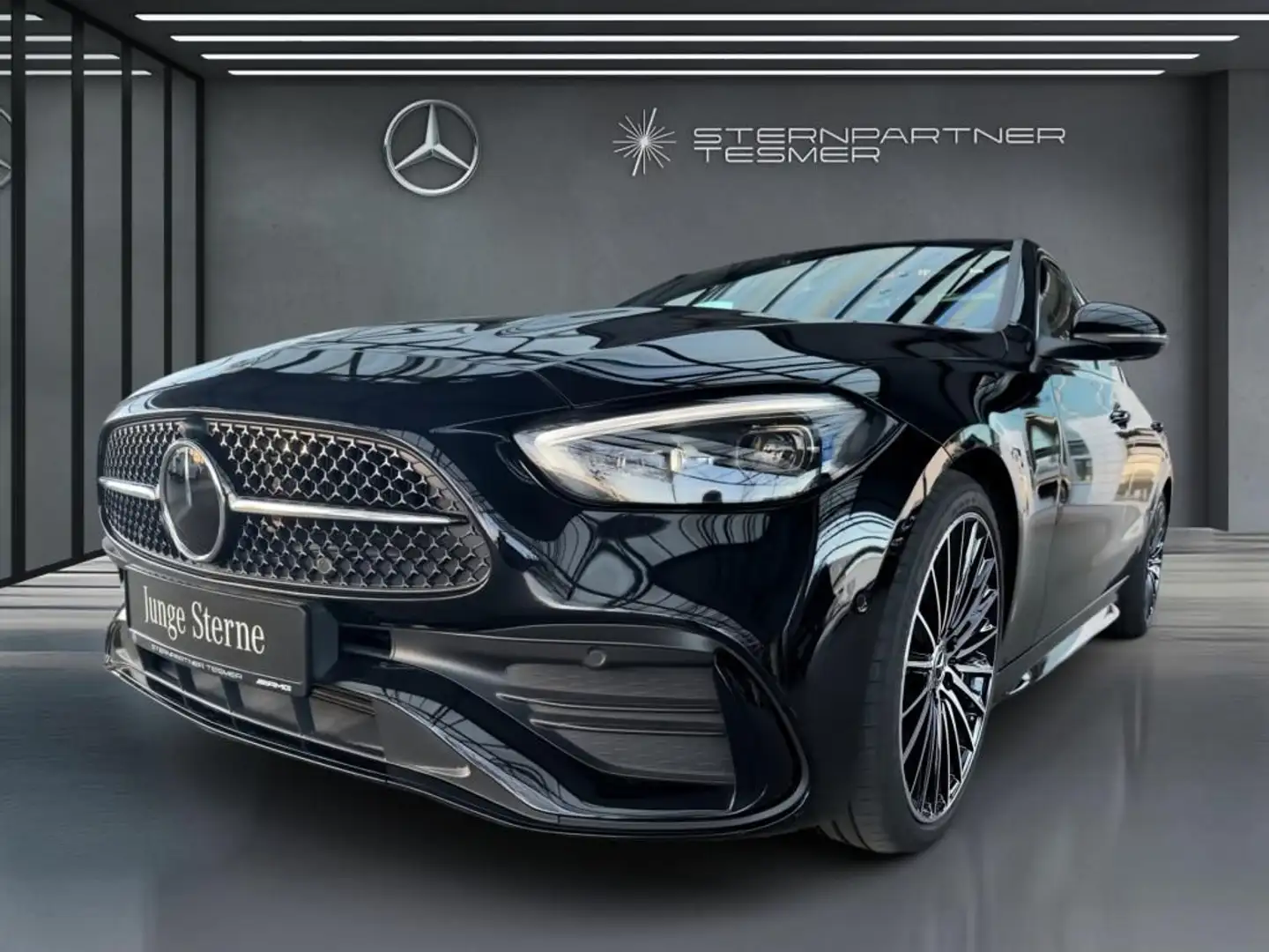 Mercedes-Benz C 300 d AMG, Night, 19'', Pano, Sitzklima, DISTR Schwarz - 1