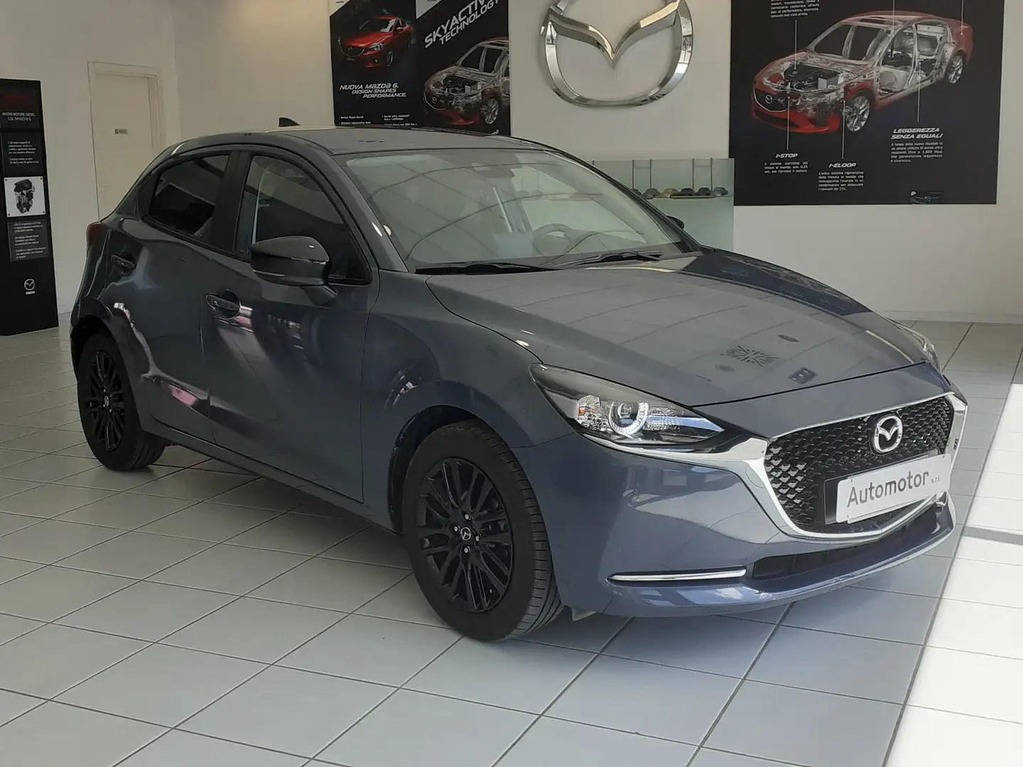 Mazda 2 2 III 2020 1.5 Homura navi 75cv Grigio - 2