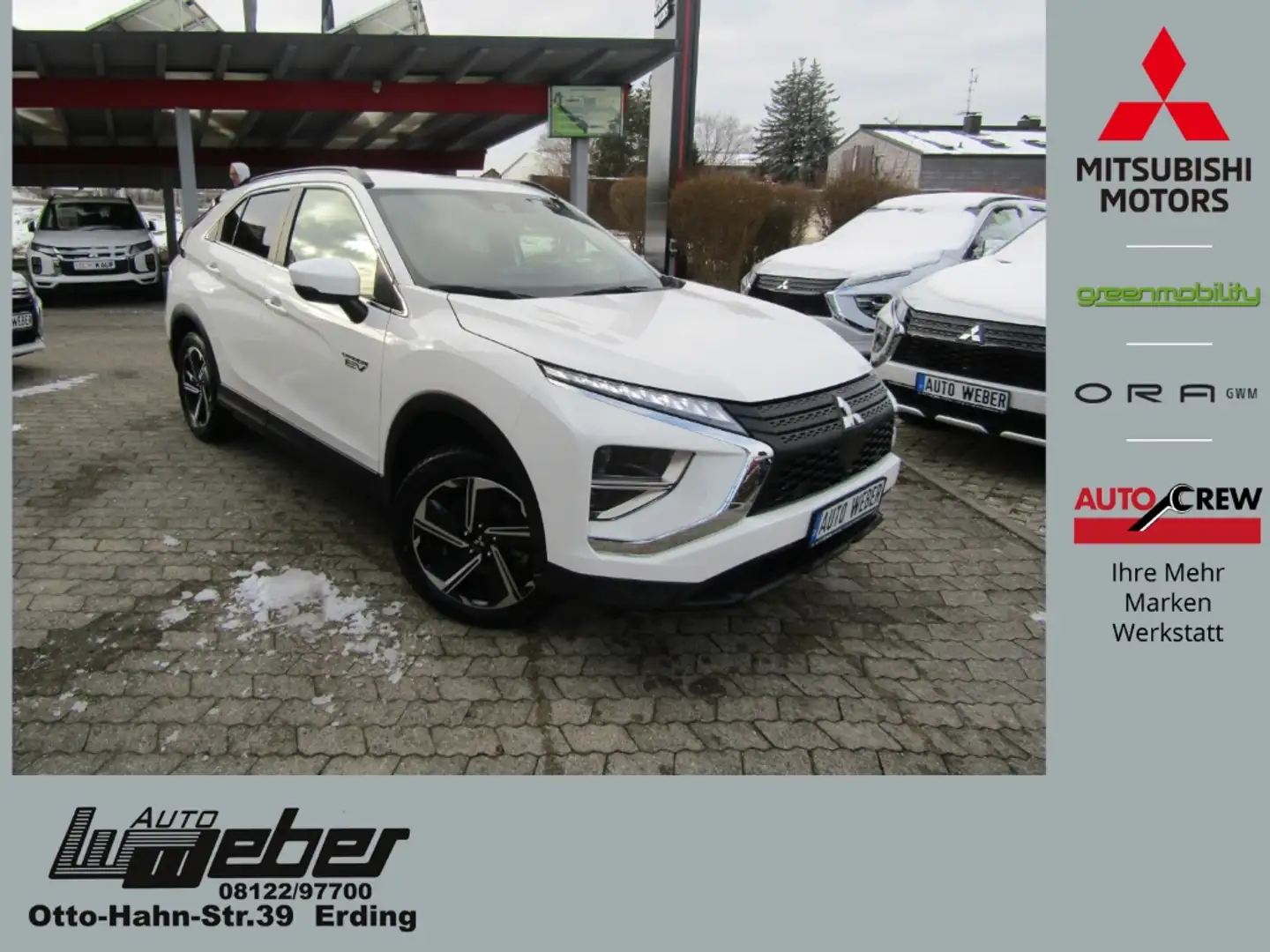 Mitsubishi Eclipse Cross Mitsubishi PHEV Basis 4WD SHZ GRA RFK FSE Weiß - 1