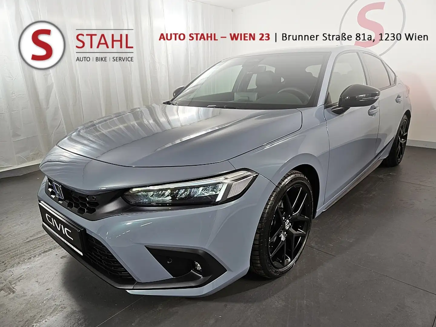 Honda Civic Hybrid Sport Aut. | Auto Stahl Wien 23 Grau - 1