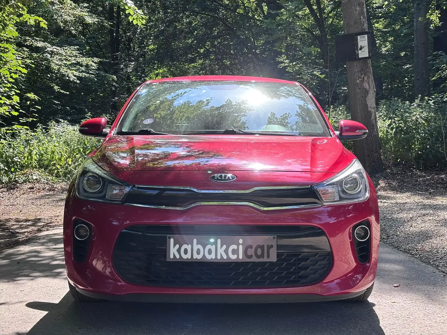 Kia Rio Rio 1.2i 84cv/A.C/GPS/CAMERA.RECUL/USB/TEL/CARNET Rouge - 2