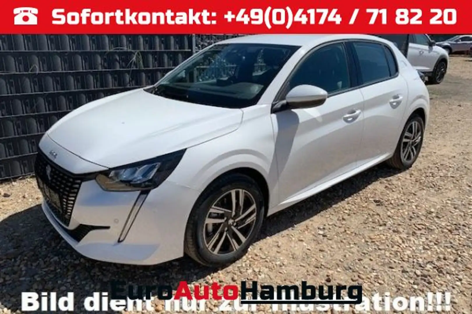 Peugeot 208 PureTech 100 Style Weiß - 1