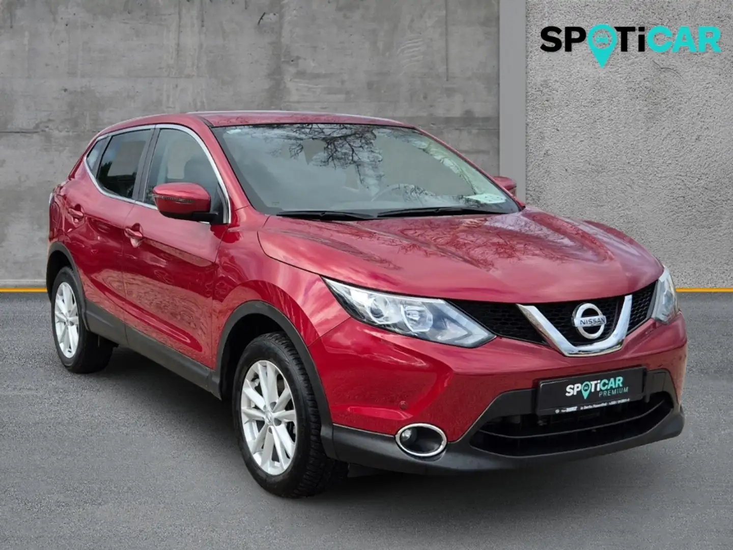 Nissan Qashqai Acenta 1.6 dCi, AHK,PDCv+hi,Kamera,Klima Rouge - 2