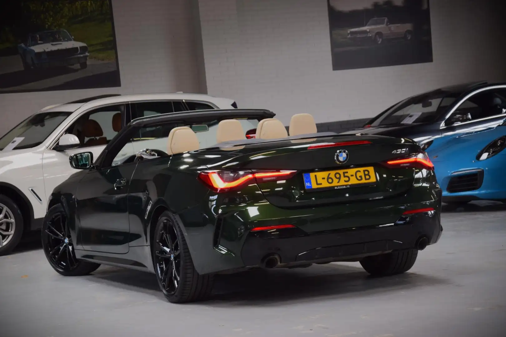 BMW 430 4-serie Cabrio 430i High Executive *M-Pakket* Org. Groen - 2