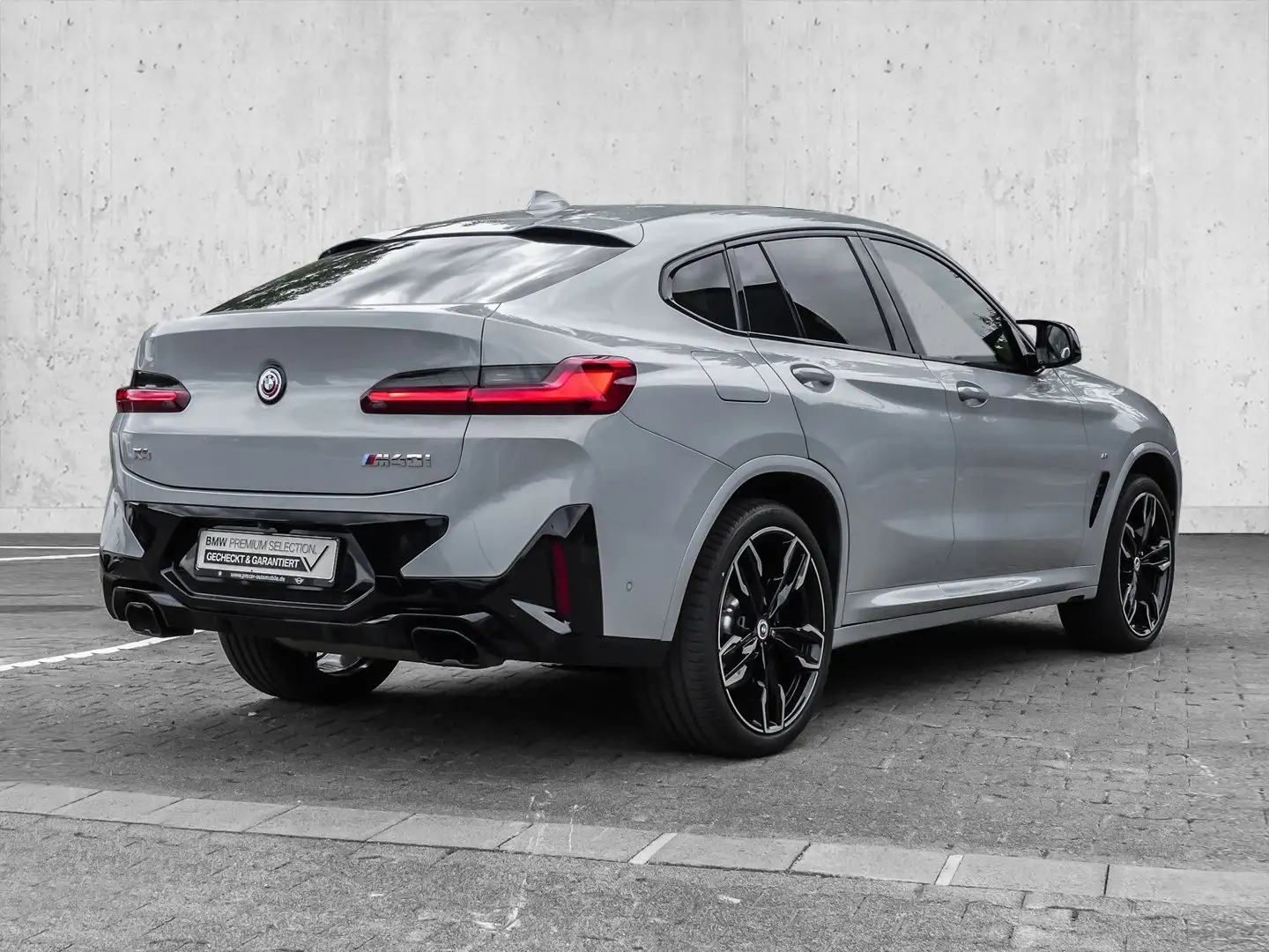 BMW X4 M 40i M-SPORT+HUD+PANO+ACC+360°+NAVI+LED+LASER+ Grigio - 2
