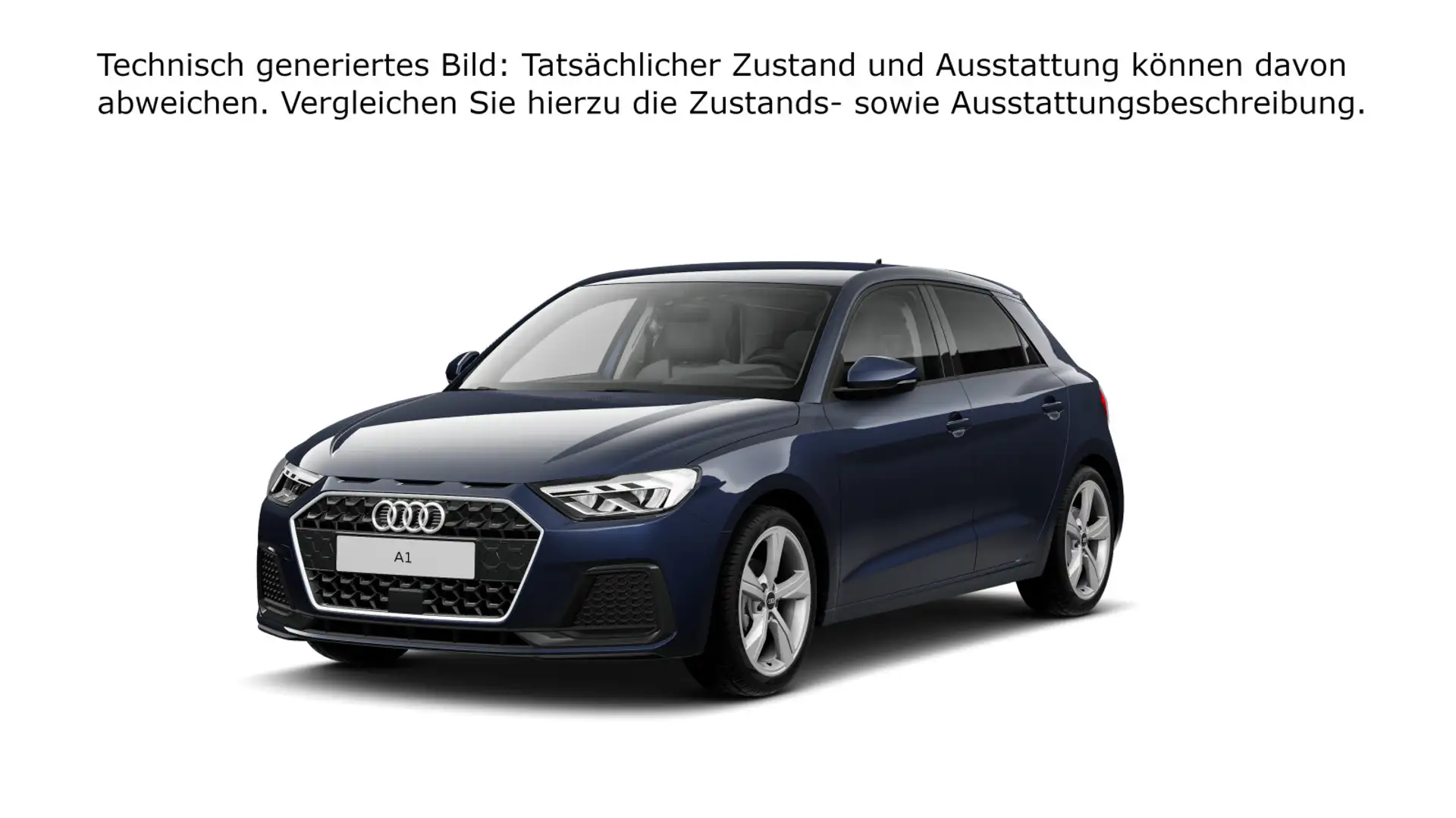Audi A1 25 TFSI Sportback advanced Blau - 2