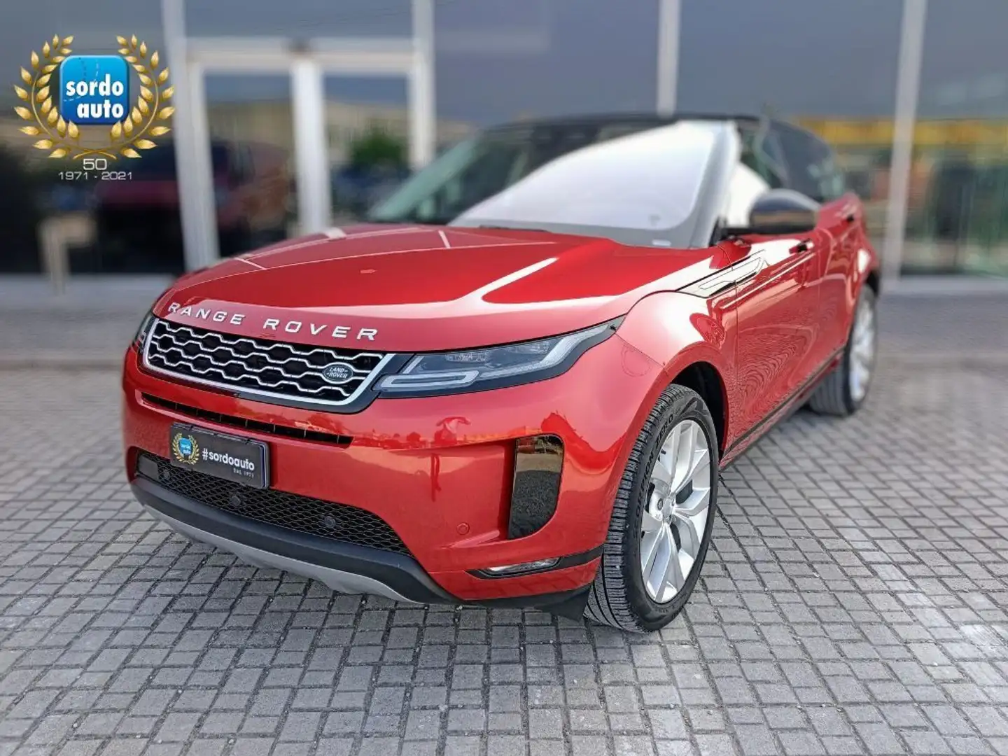 Land Rover Range Rover Evoque 2.0D I4 163 CV AWD Auto R-Dynamic HSE Rouge - 1