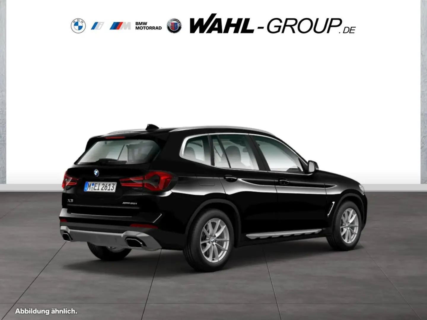 BMW X3 xDrive20i DAB LED NAVI KAMERA SHZ CARPLAY ALU 18" Nero - 2