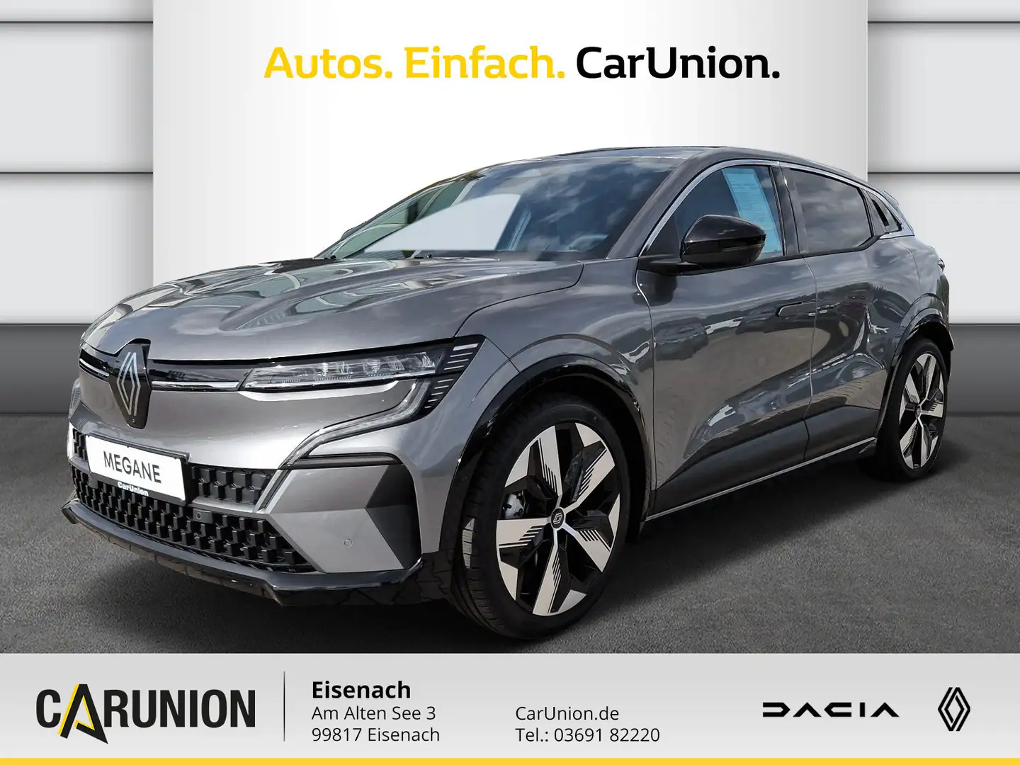 Renault Megane E-Tech 100% elektrisch Techno Grau - 1