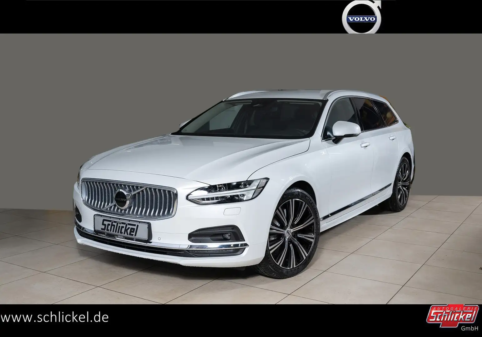 Volvo V90 B4 Diesel Plus Bright Navi Leder ACC Kamera Alb - 1