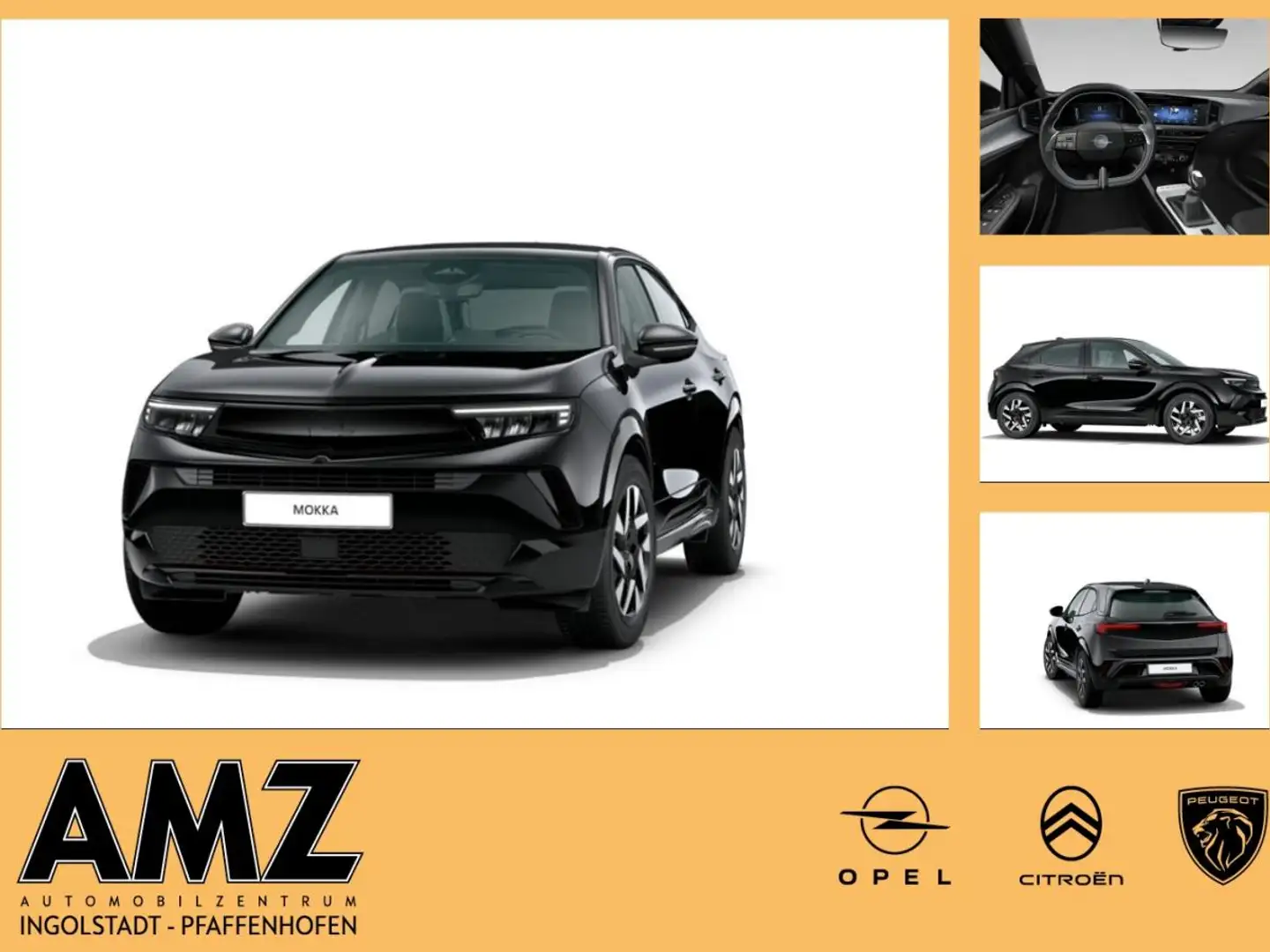 Opel Mokka GS 1.2 Turbo Schwarz - 1
