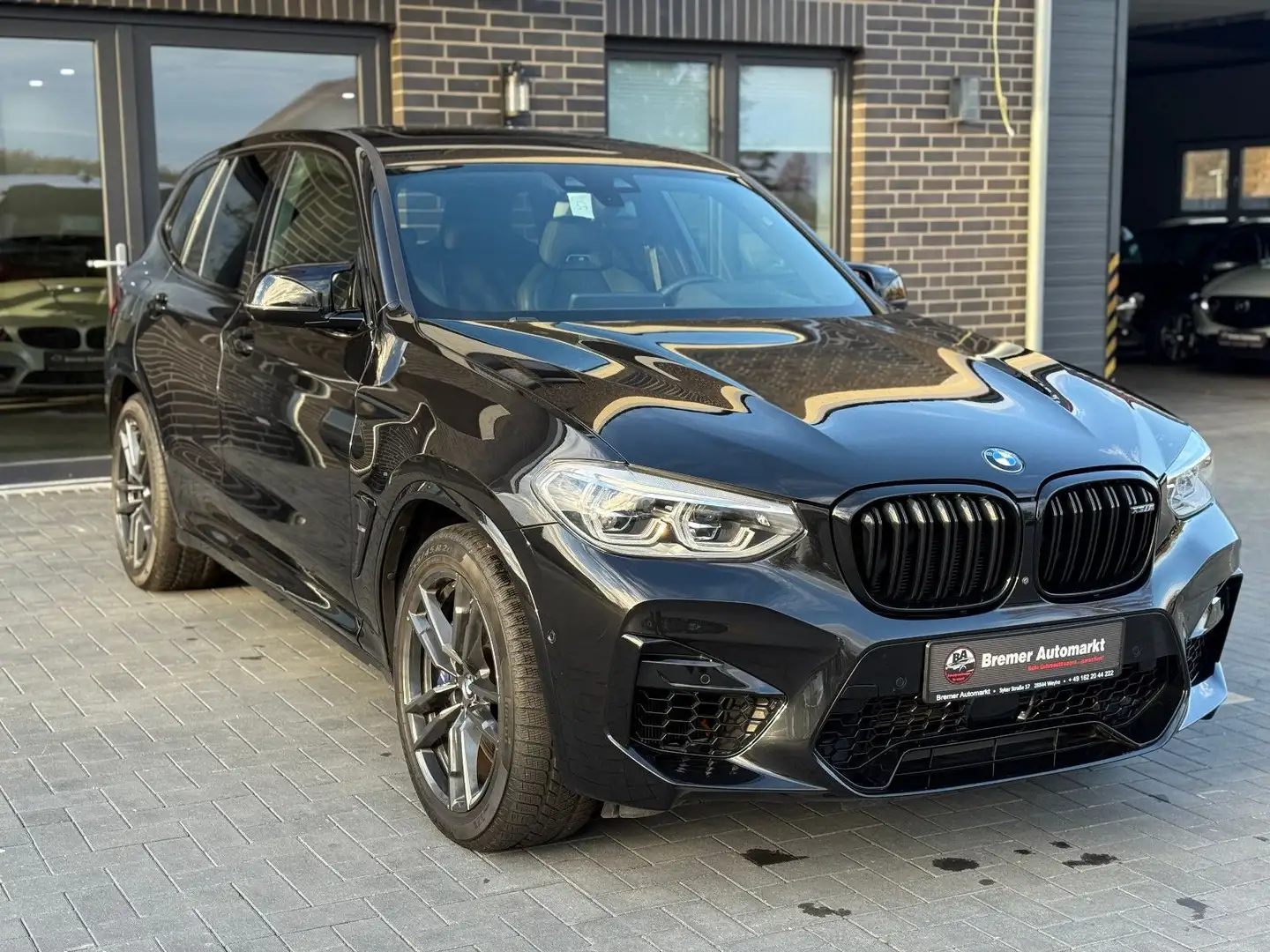 BMW X3 M Competition*Panorama*Leder*LED*360°KAM*1Han Schwarz - 1