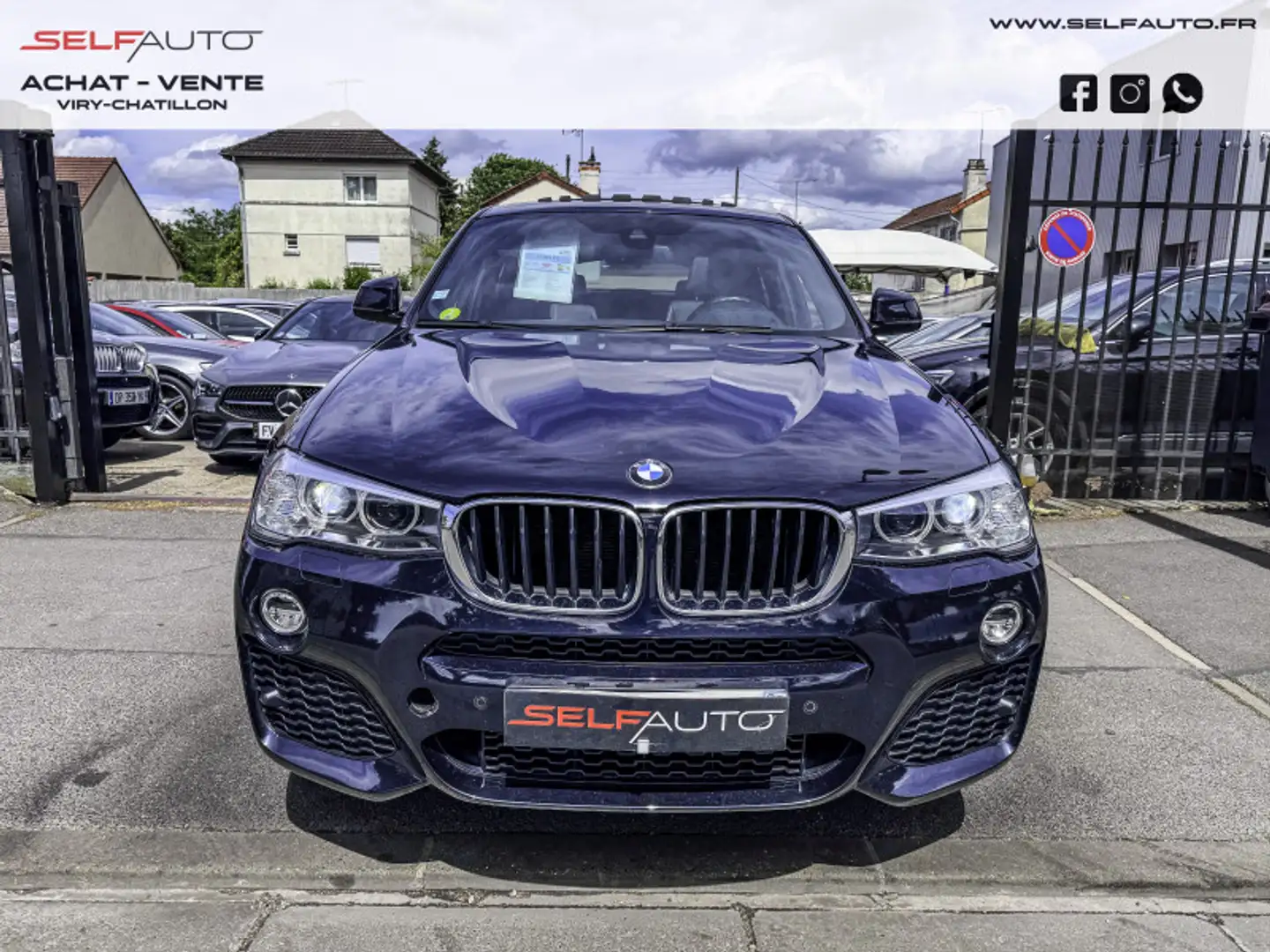 BMW X4 (F26) XDRIVE20DA 190CH M SPORT Noir - 2