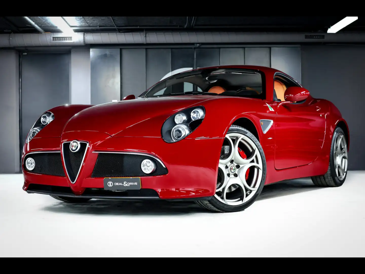Alfa Romeo 8C COMPETIZIONE 4.7 V8°351/500°ROSSO ALFA°XPEL°CARBON Rot - 1