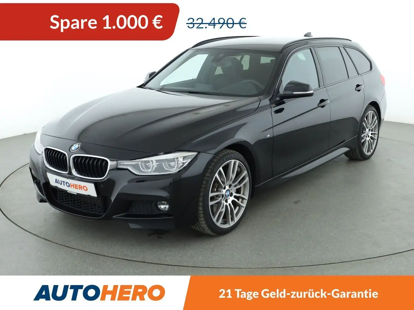 BMW 340 340i xDrive M Sport*NAVI*TEMPO*CAM*PDC*SHZ* Schwarz - 1