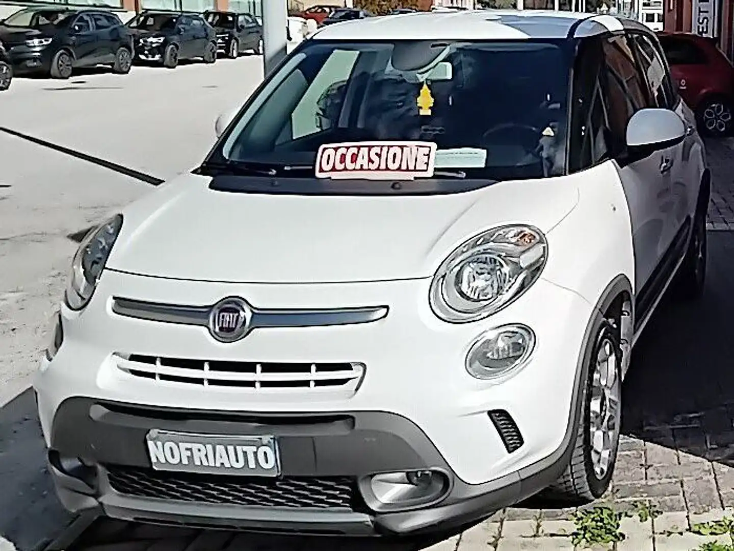 Fiat 500L 500L 1.3 mjt Trekking 85cv Blanc - 1