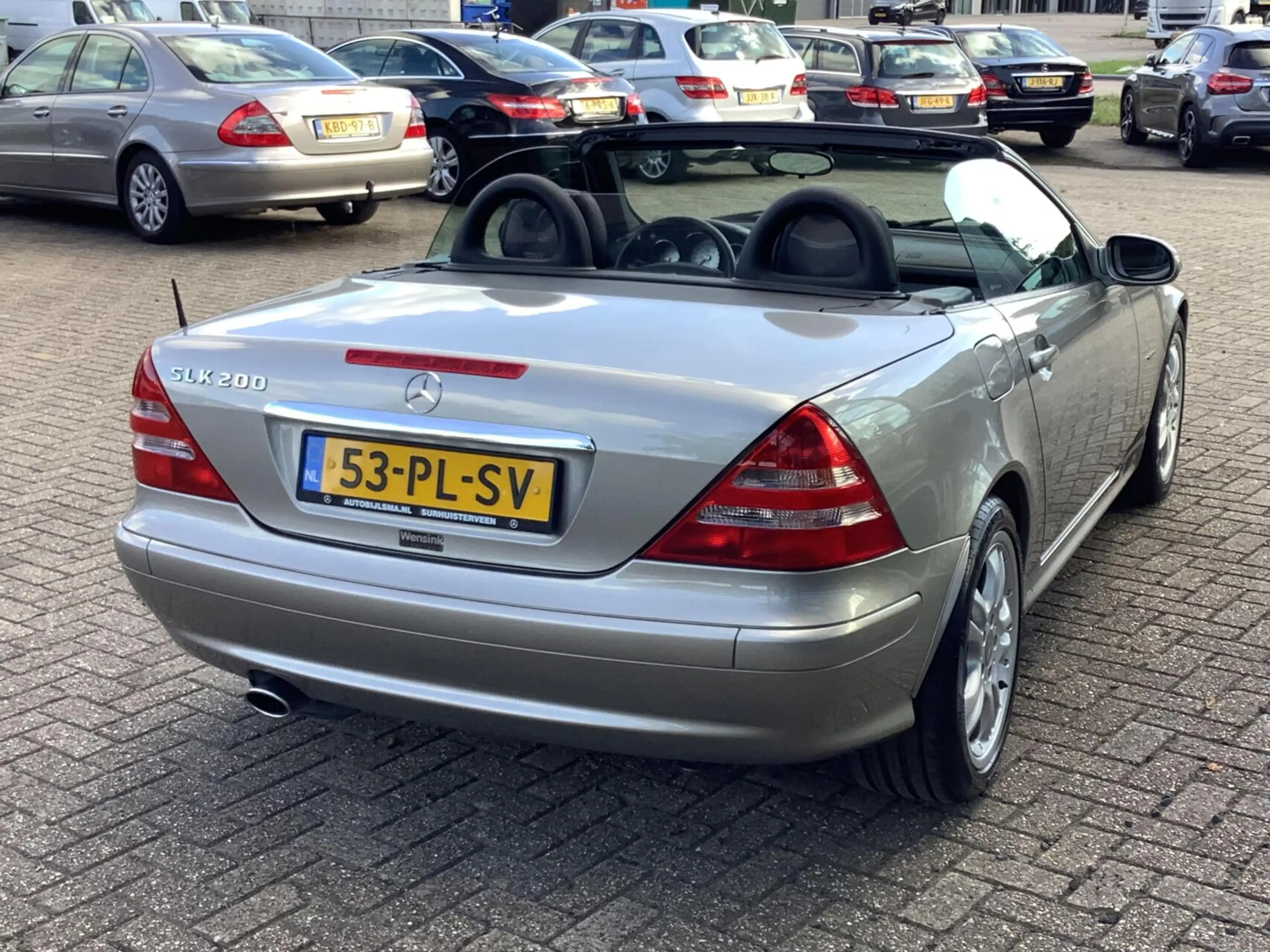 Mercedes-Benz SLK 200 K. Final Edition automaat, cruise, lederen bekledi — photo 15
