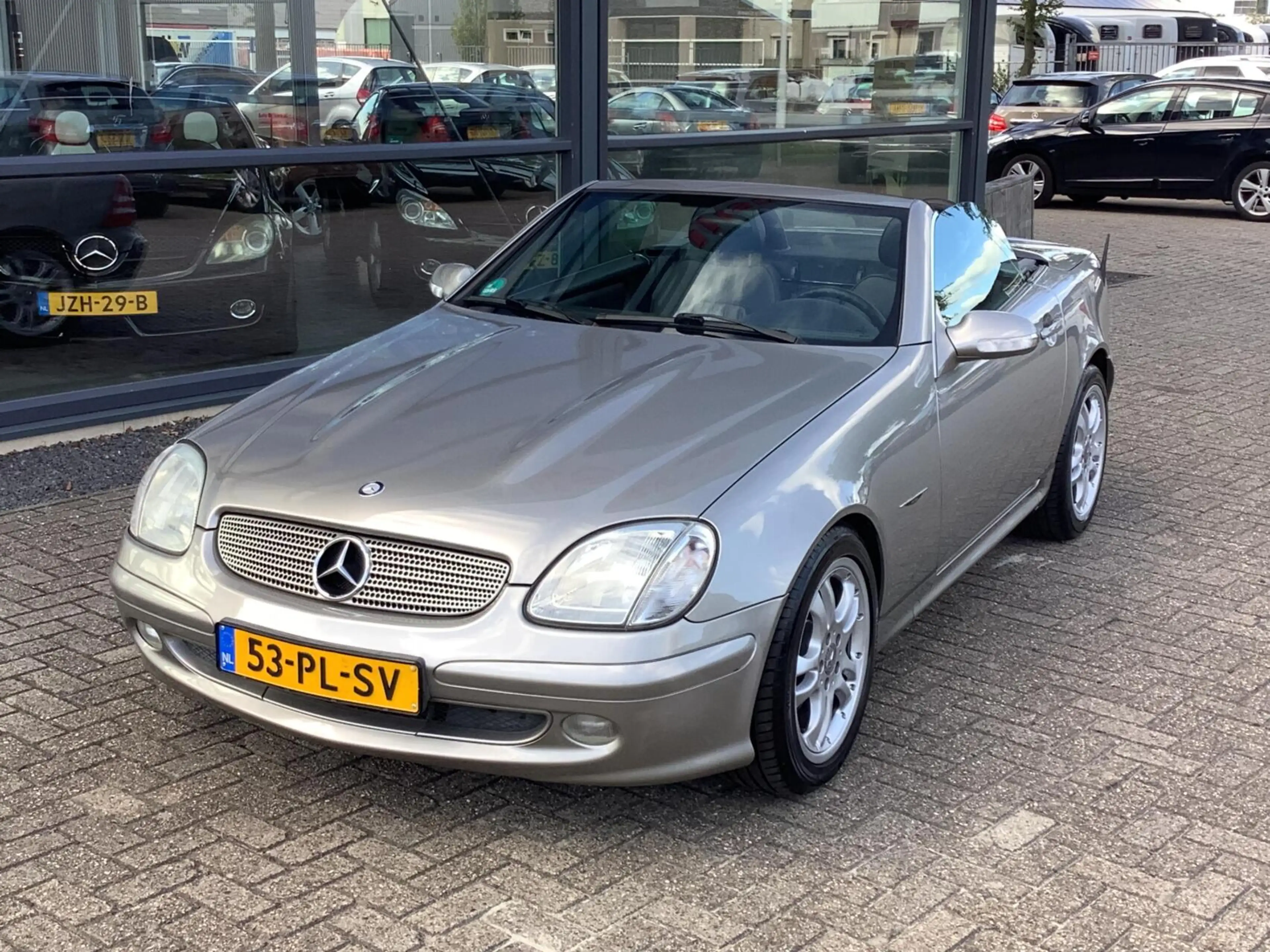 Mercedes-Benz SLK 200 K. Final Edition automaat, cruise, lederen bekledi — photo 2