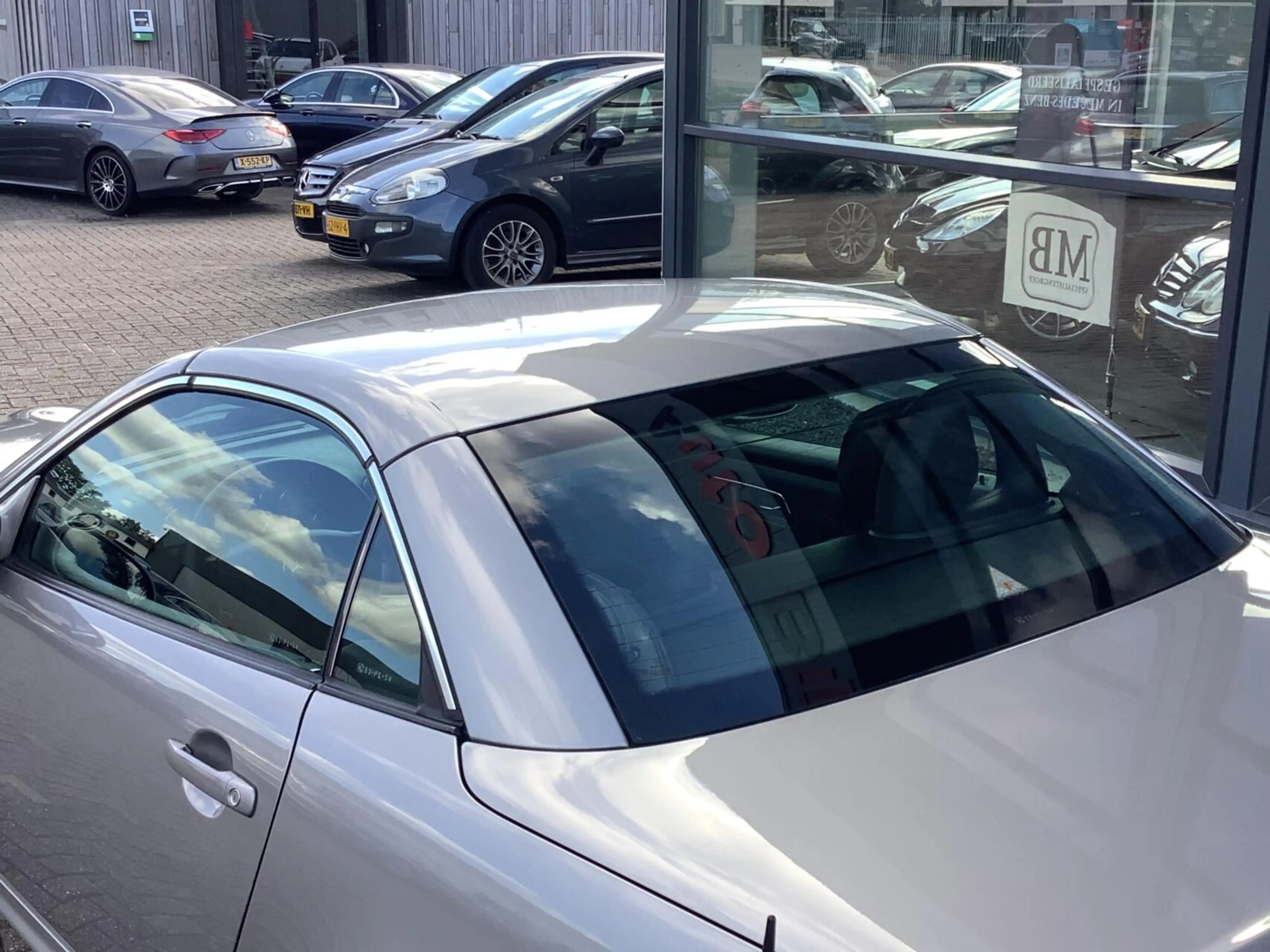 Mercedes-Benz SLK 200 K. Final Edition automaat, cruise, lederen bekledi — photo 5
