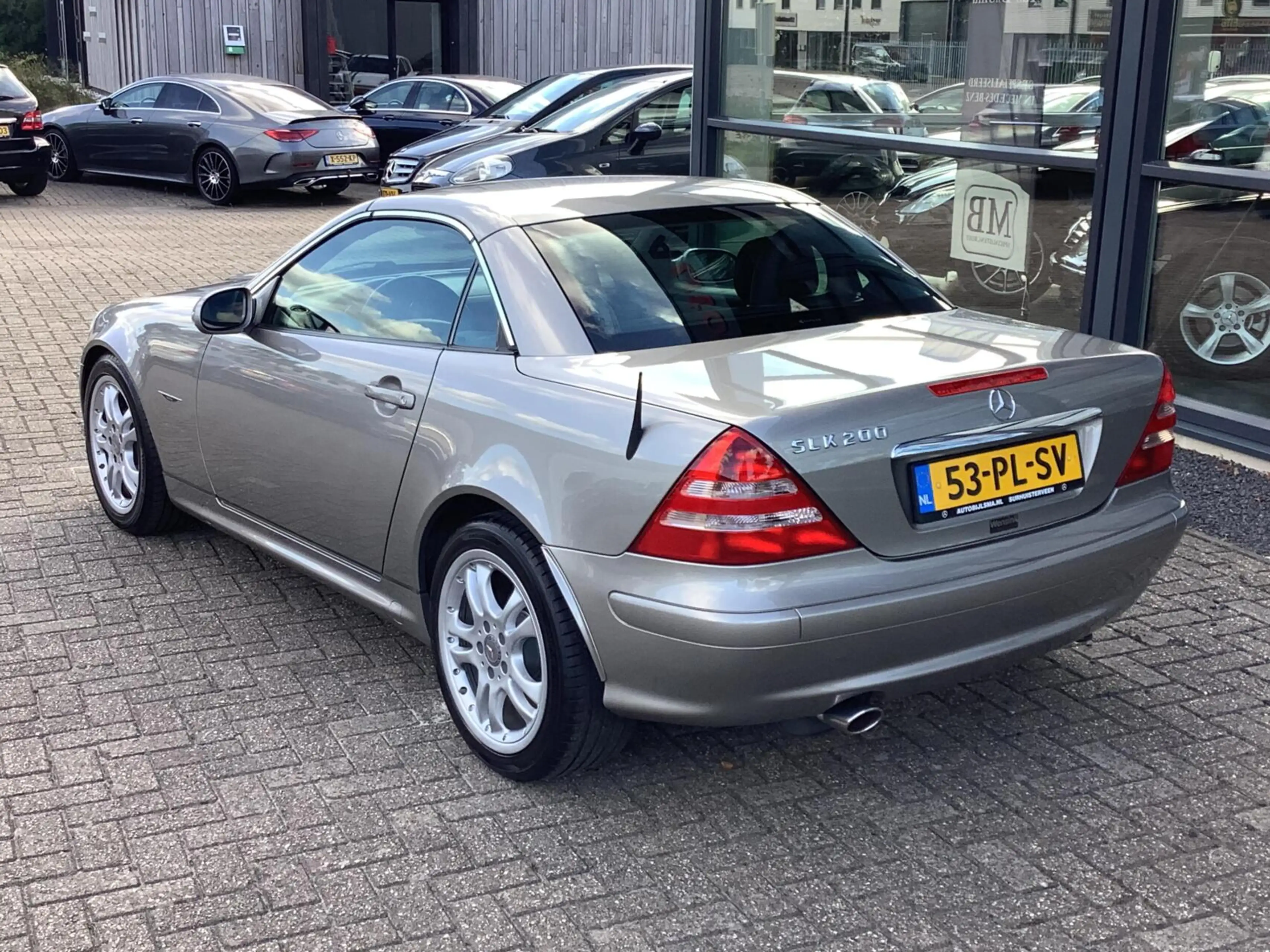 Mercedes-Benz SLK 200 K. Final Edition automaat, cruise, lederen bekledi — photo 4