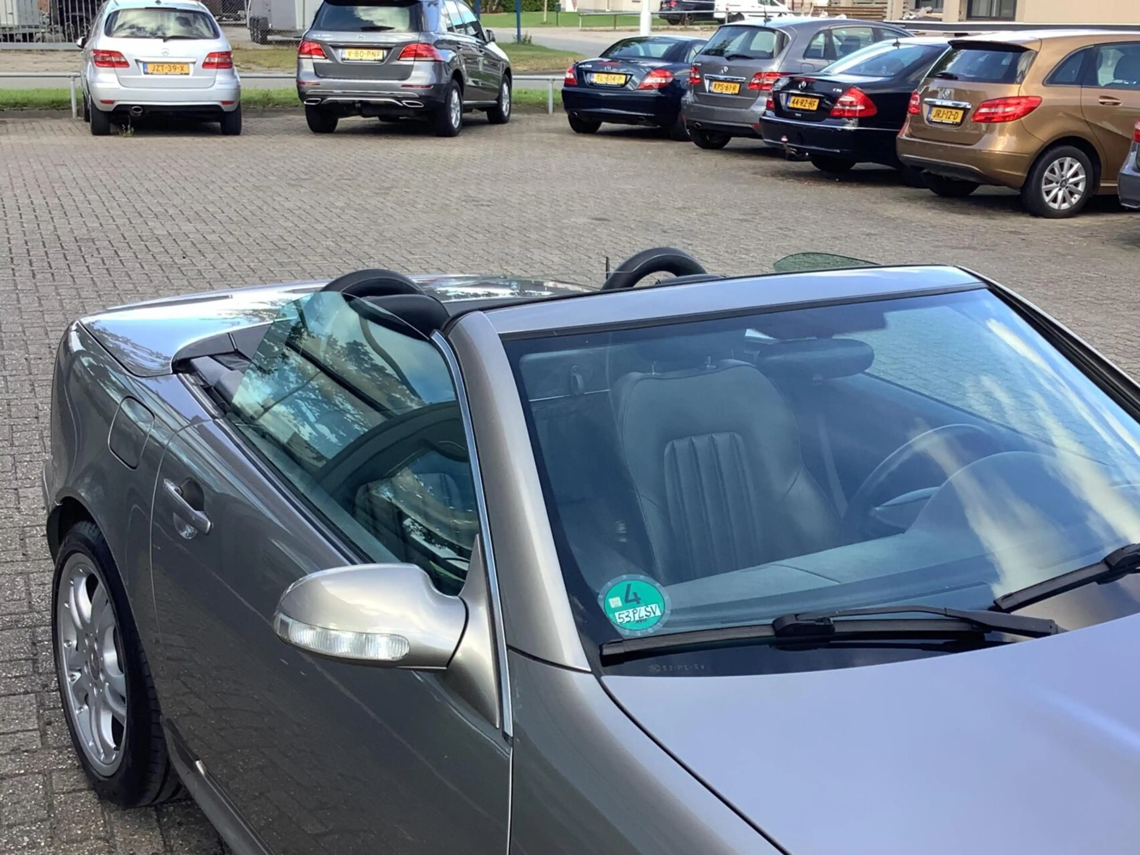 Mercedes-Benz SLK 200 K. Final Edition automaat, cruise, lederen bekledi — photo 10