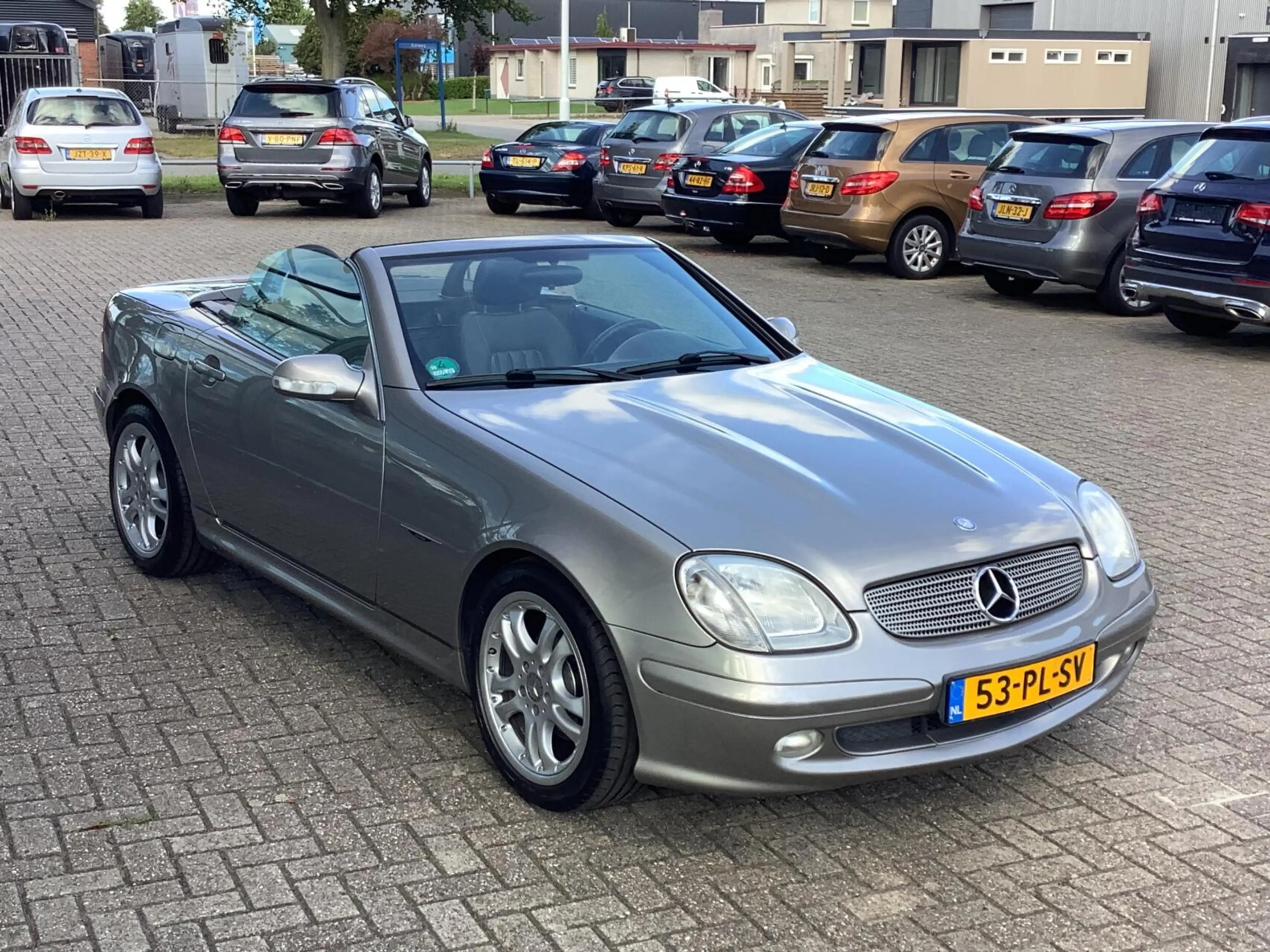 Mercedes-Benz SLK 200 K. Final Edition automaat, cruise, lederen bekledi — photo 8