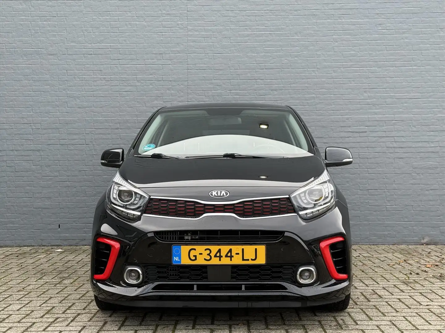Kia Picanto 1.0 T-GDi 100pk 5-zits GT-Line | All Season Banden Zwart - 2