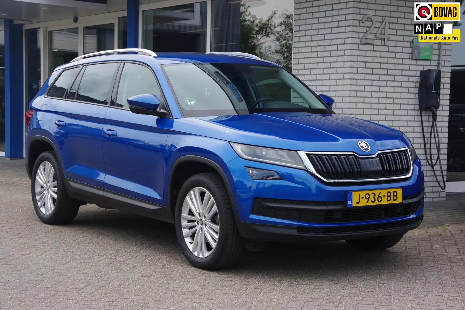 Skoda Kodiaq 1.5 TSI Business Edition 7p. Camera Carplay 1e eig Blau - 1