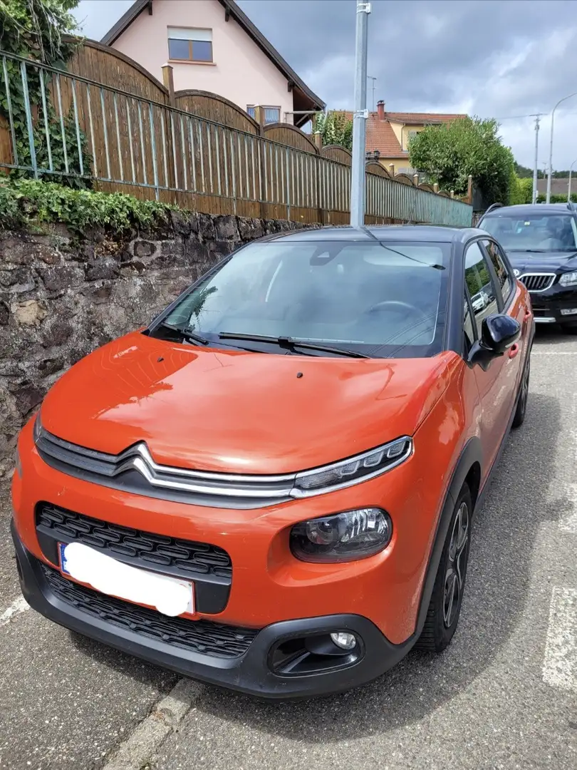 Citroen C3 1.2i PureTech Highlight Orange - 1