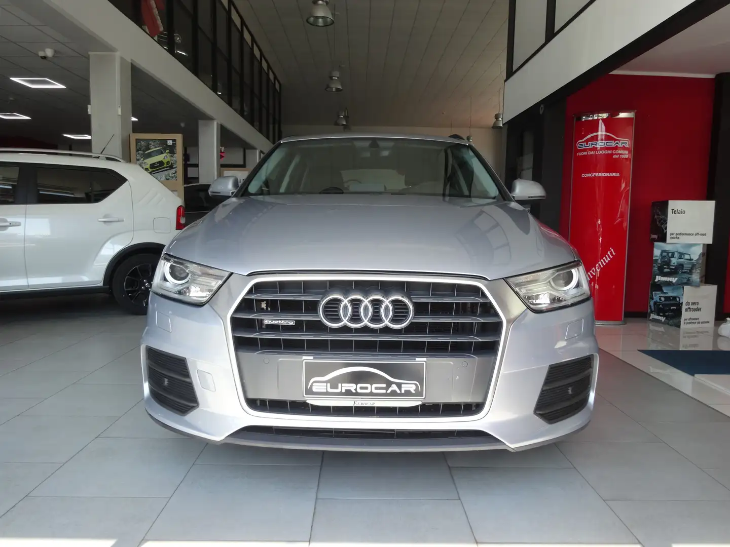 Audi Q3 2.0 tdi Business quattro 184cv s-tronic Argent - 1