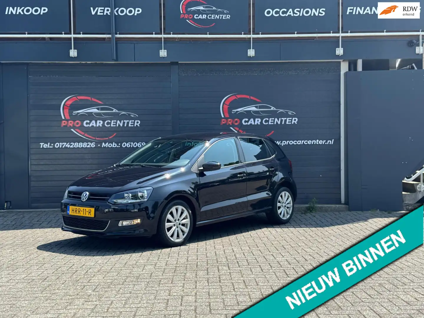 Volkswagen Polo 1.4-16V Trendline CLIMATE|STOEL.VER|EL.RAMEN|LMV|P Zwart - 1