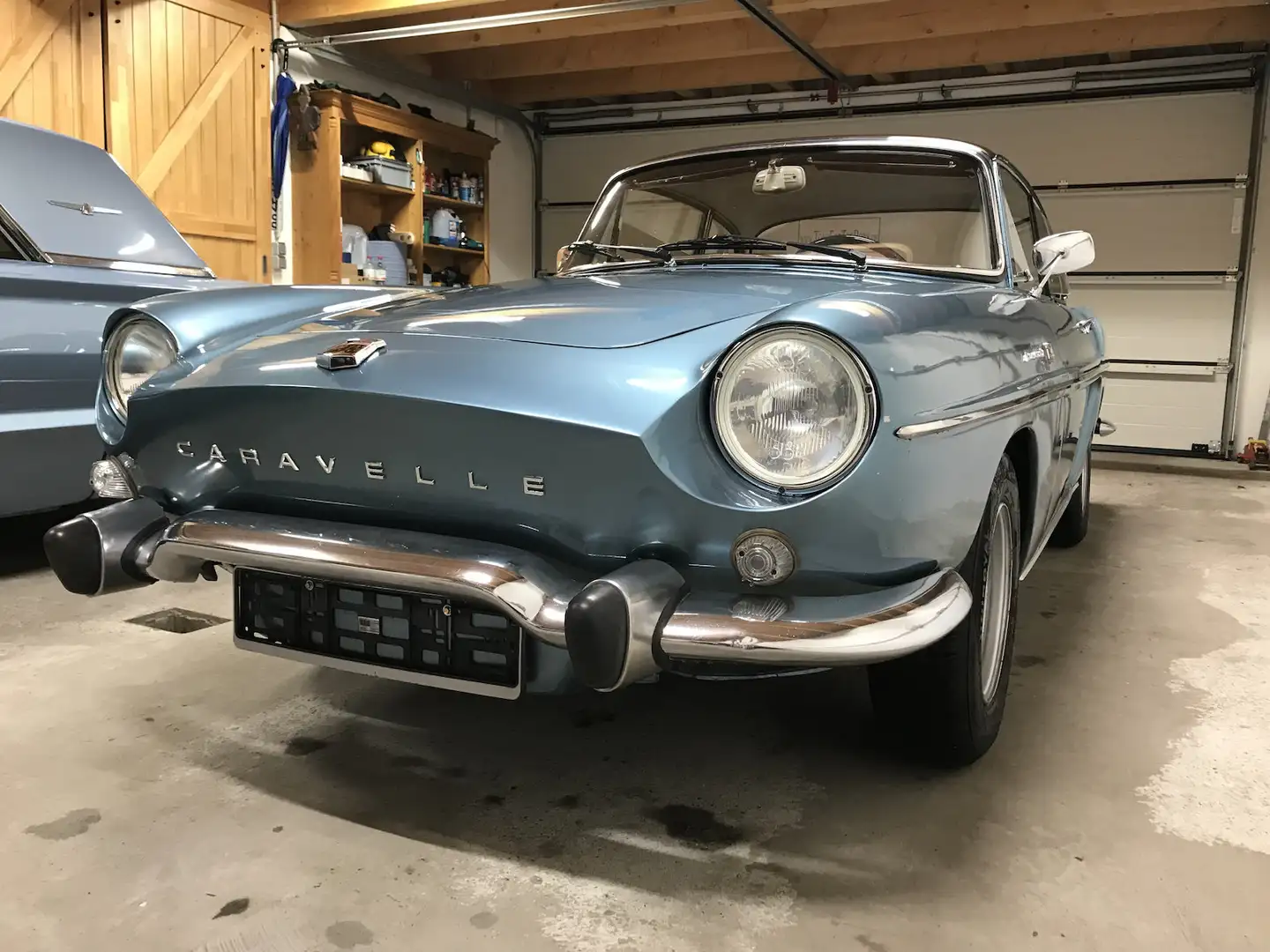 Renault Caravelle 1100 Floride Dauphine Blau - 1