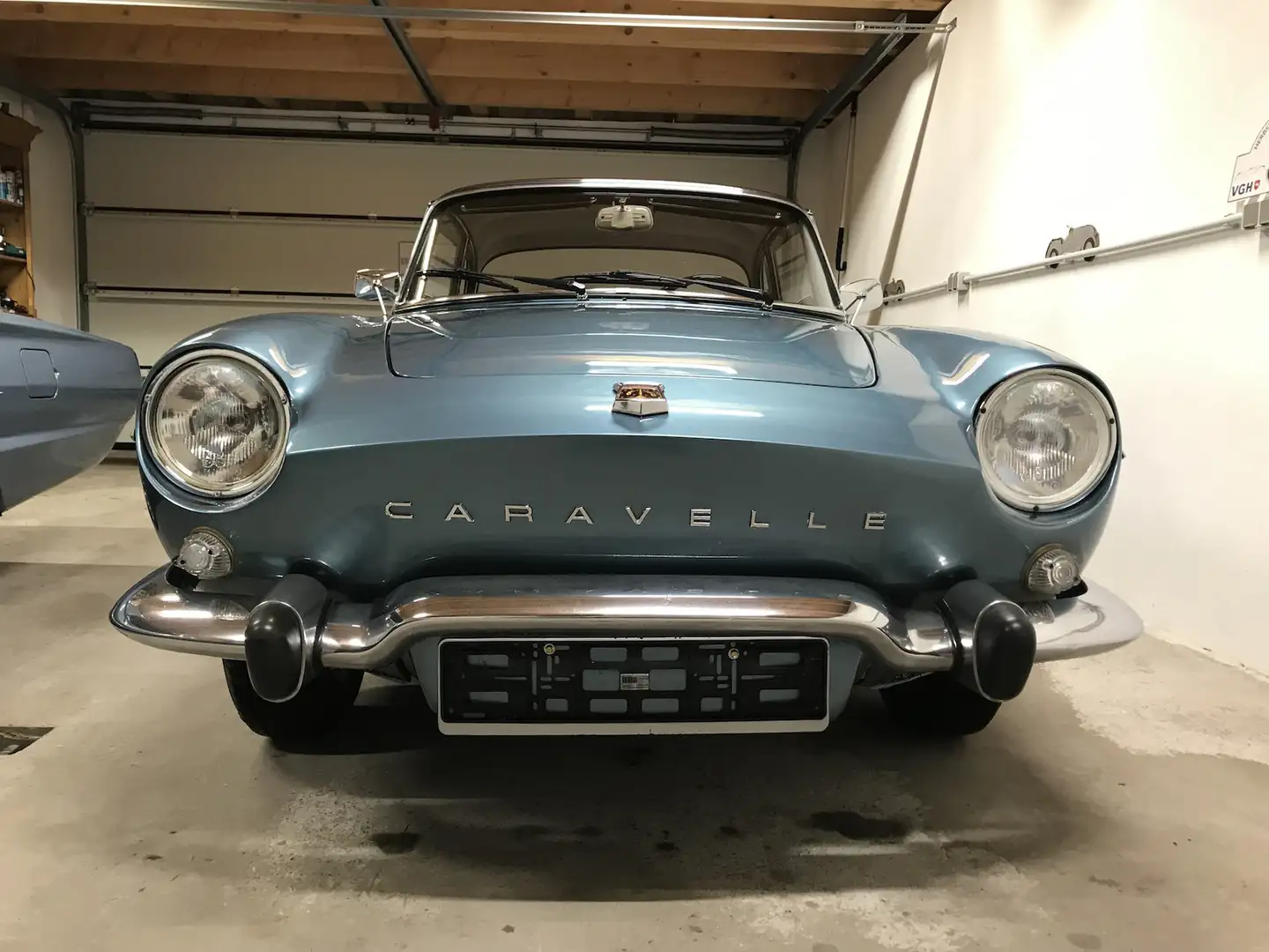 Renault Caravelle 1100 Floride Dauphine Blau - 2