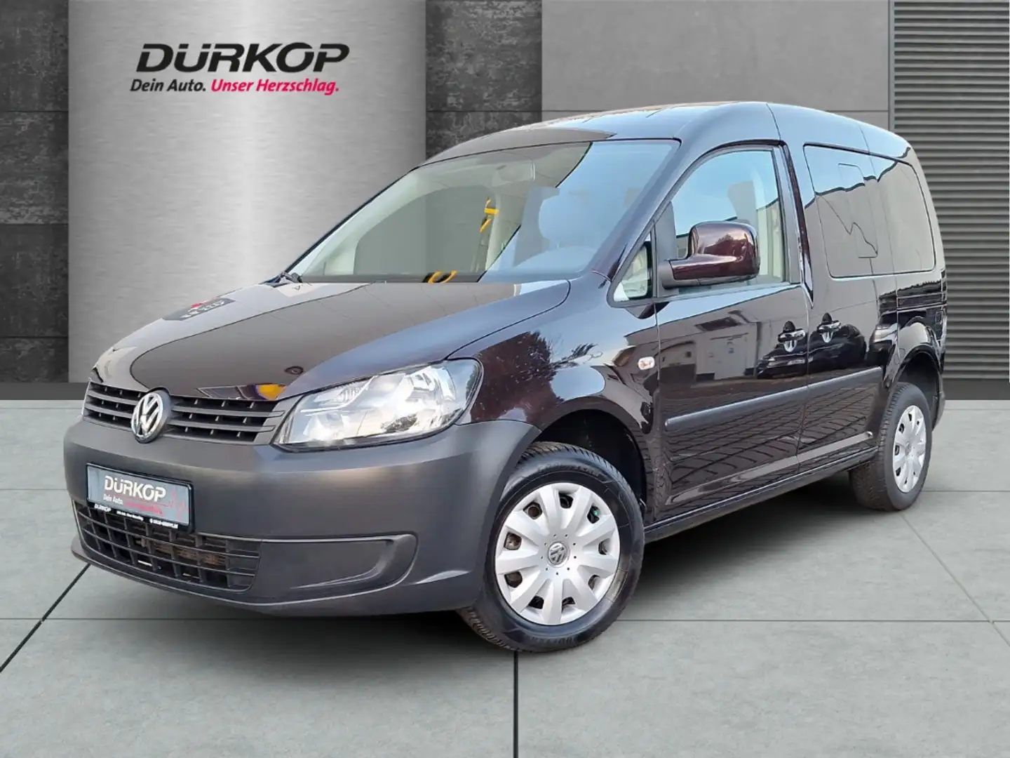 Volkswagen Caddy Kombi Trendline Navi PDC Klima Sitzheiz. Schwarz - 1