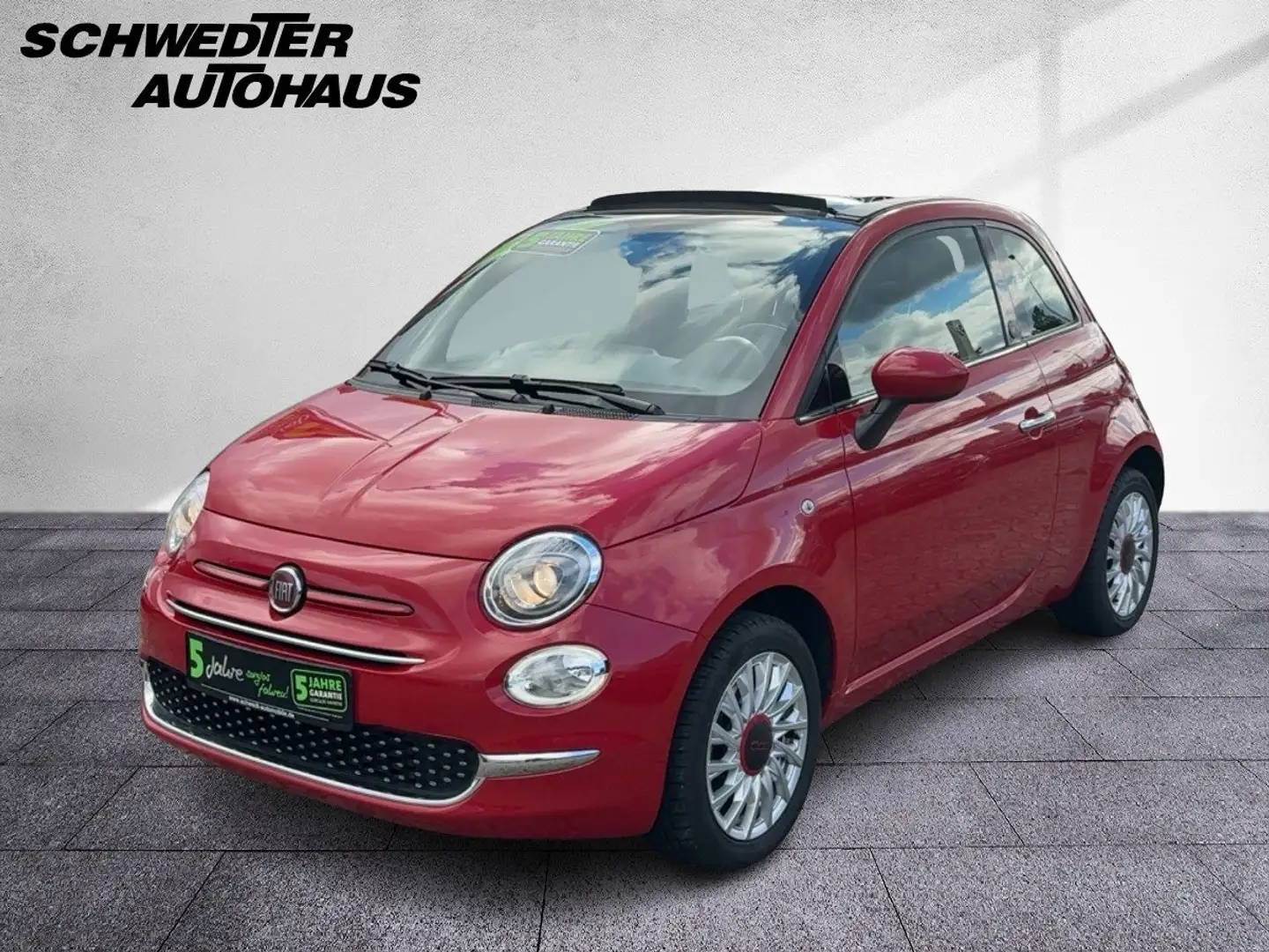 Fiat 500C 500 Cabrio 1.0 Red KlimaA+LM+PDC+Carplay+DAB - 2