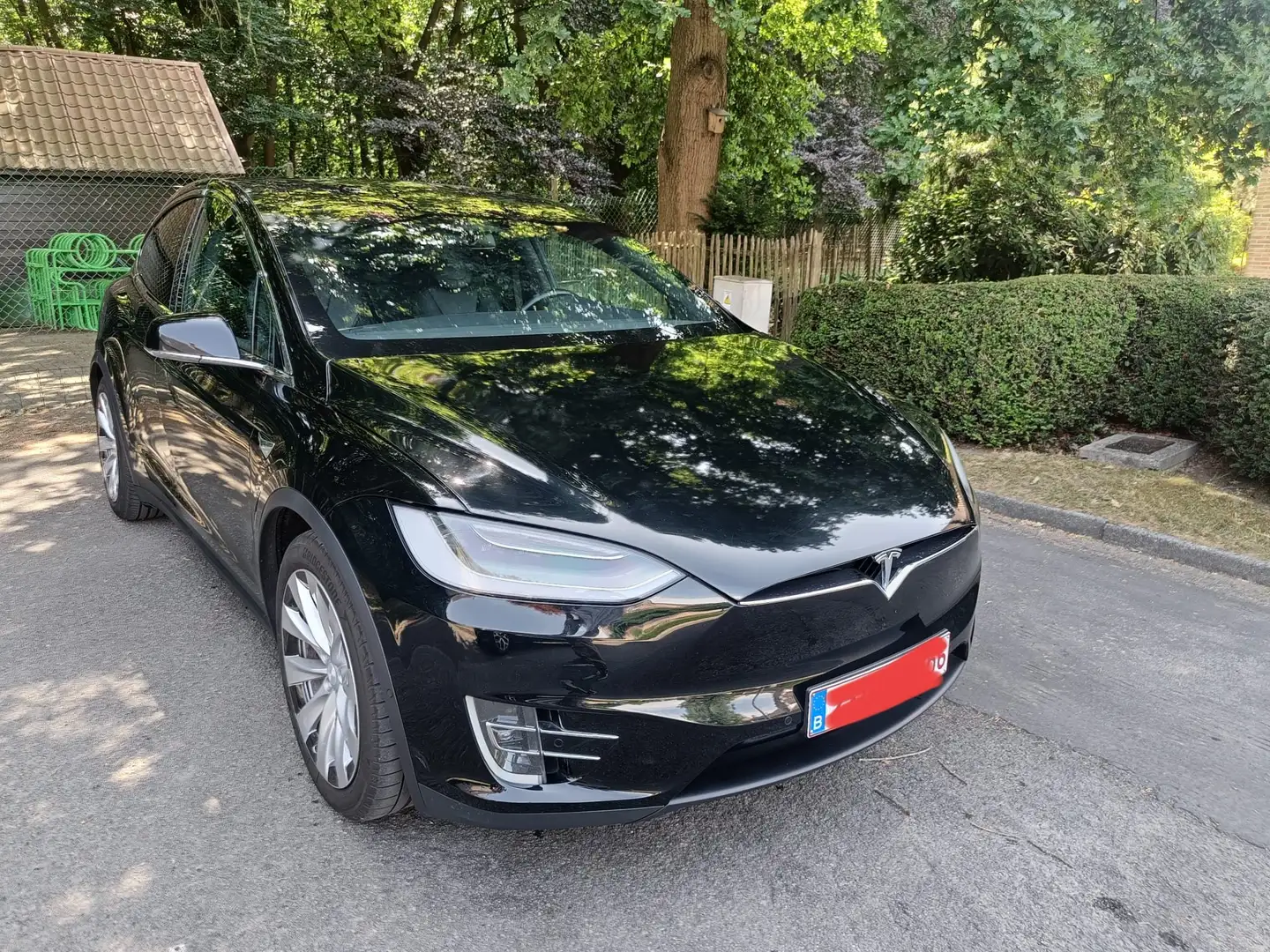 Tesla Model X Model X Ludicrous Performance - Raven - FSD - 6ZIT Чёрный - 1