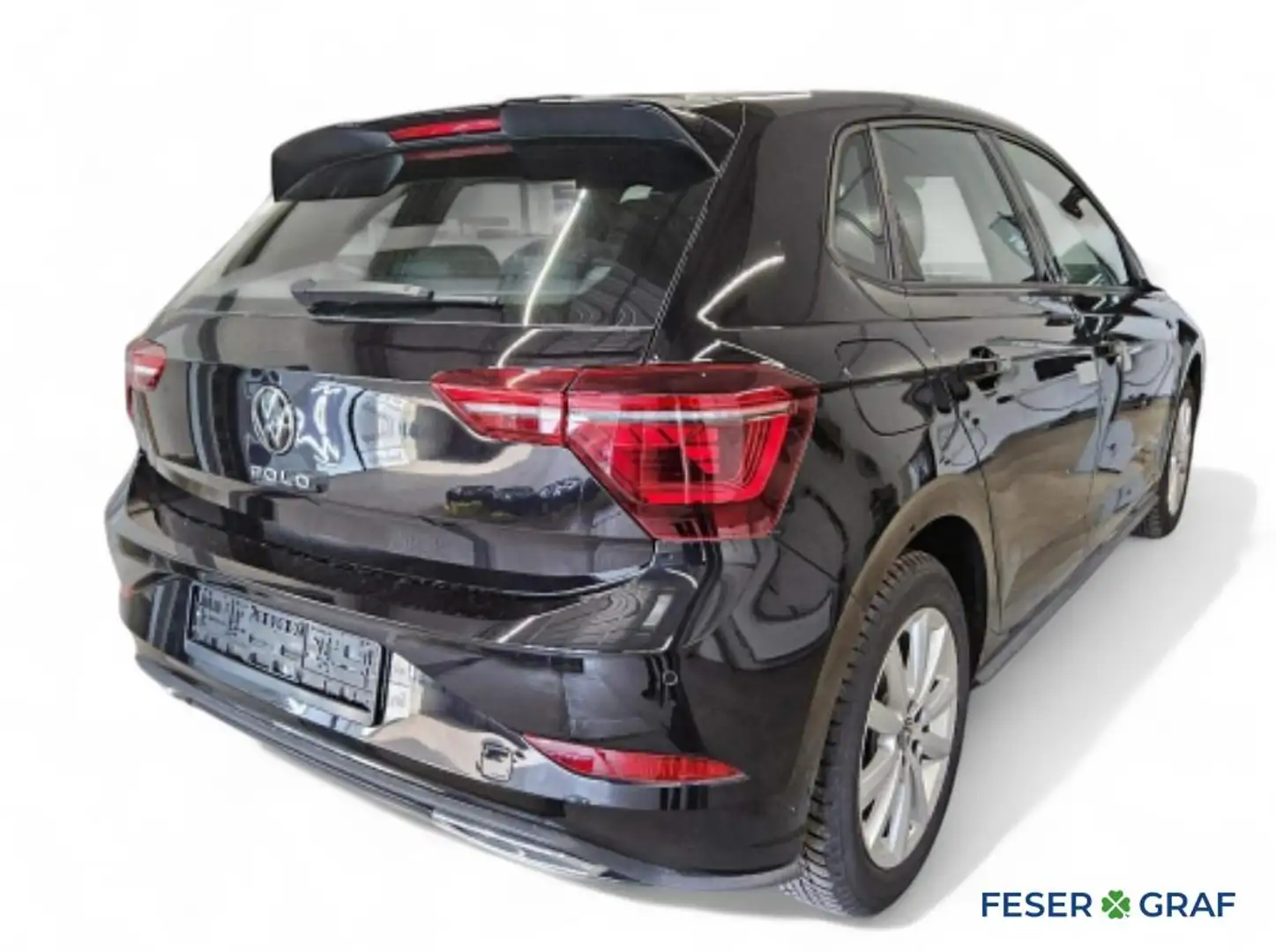 Volkswagen Polo 1.0 TSI R-Line DSG/LED/Rear View/Sitzhzg./Navi Noir - 2