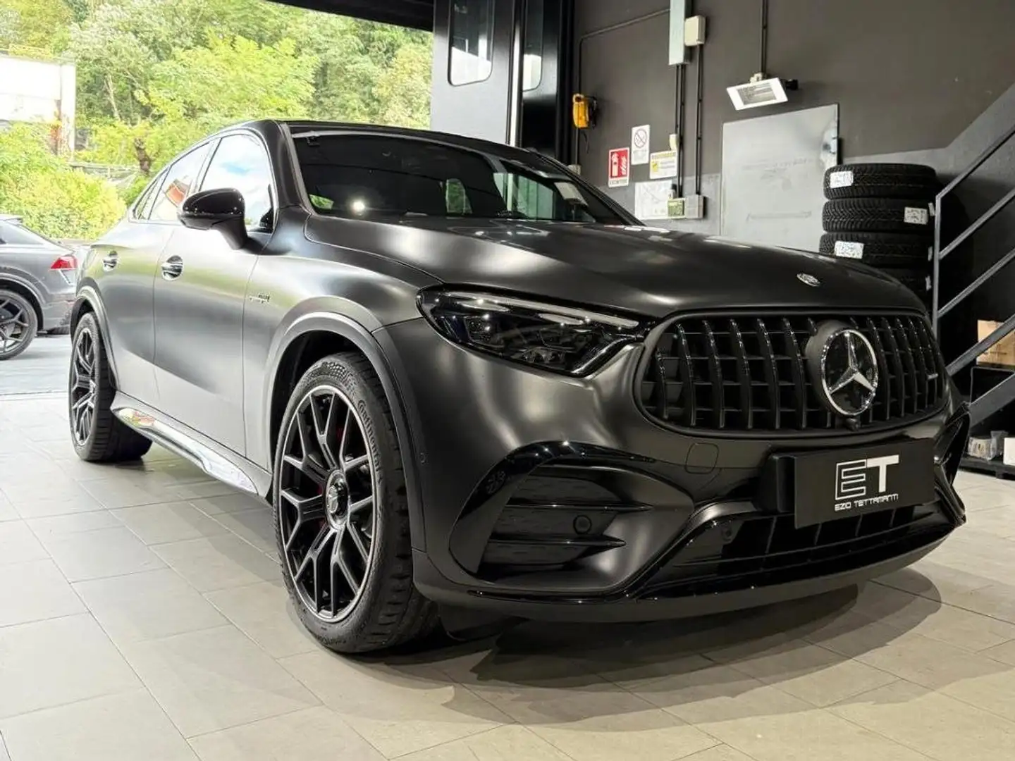 Mercedes-Benz GLC 63 AMG Coupe S e performance Line Premium Plus auto Schwarz - 2