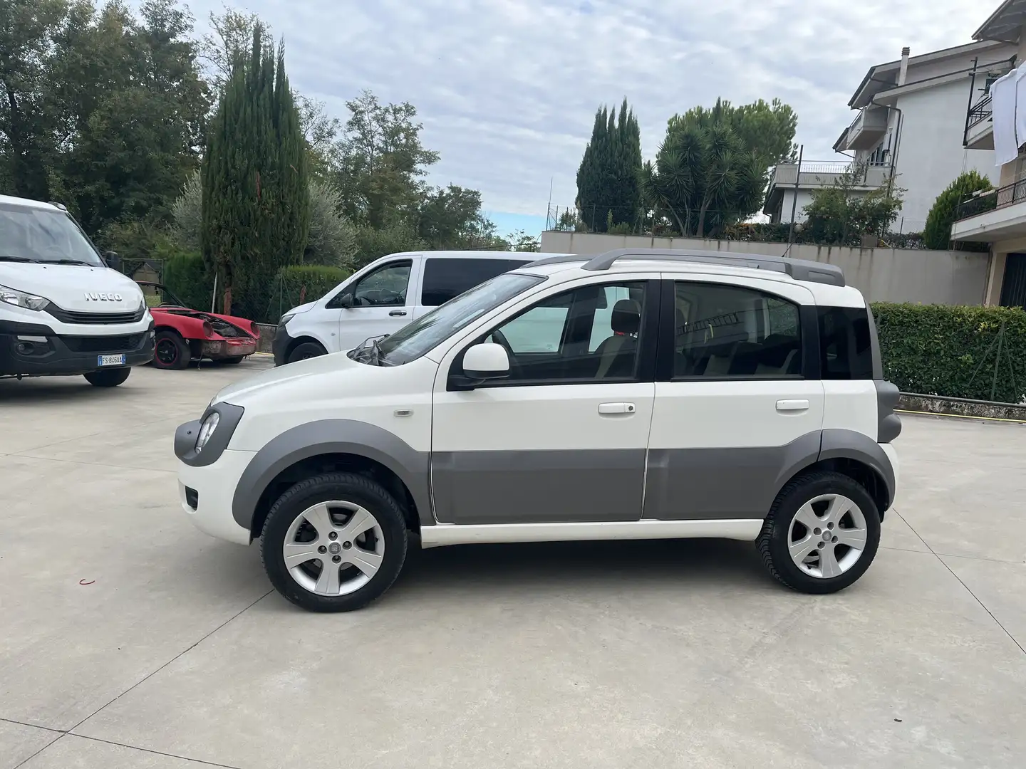 Fiat Panda Panda II 2003 1.3 mjt 16v Cross esp 4x4 Blanc - 2