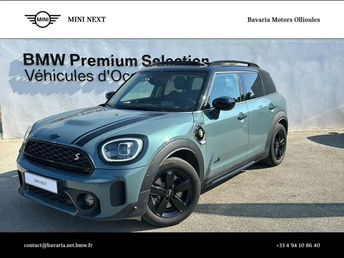 MINI Countryman C Cooper SE 125ch + 95ch Edition Premium Plus ALL4 B Vert - 1