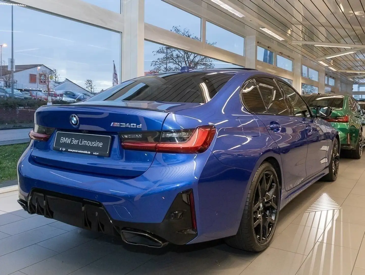 BMW 340 M340d xDrive M Sport Pro HK HiFi AHK Standhzg. Blau - 2