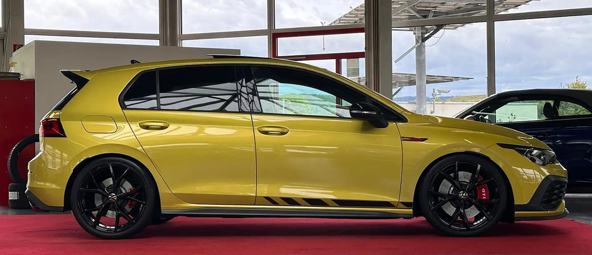 Volkswagen Golf GTI Clubsport LED PANO HUD ACC LEDER RFK Gelb - 2