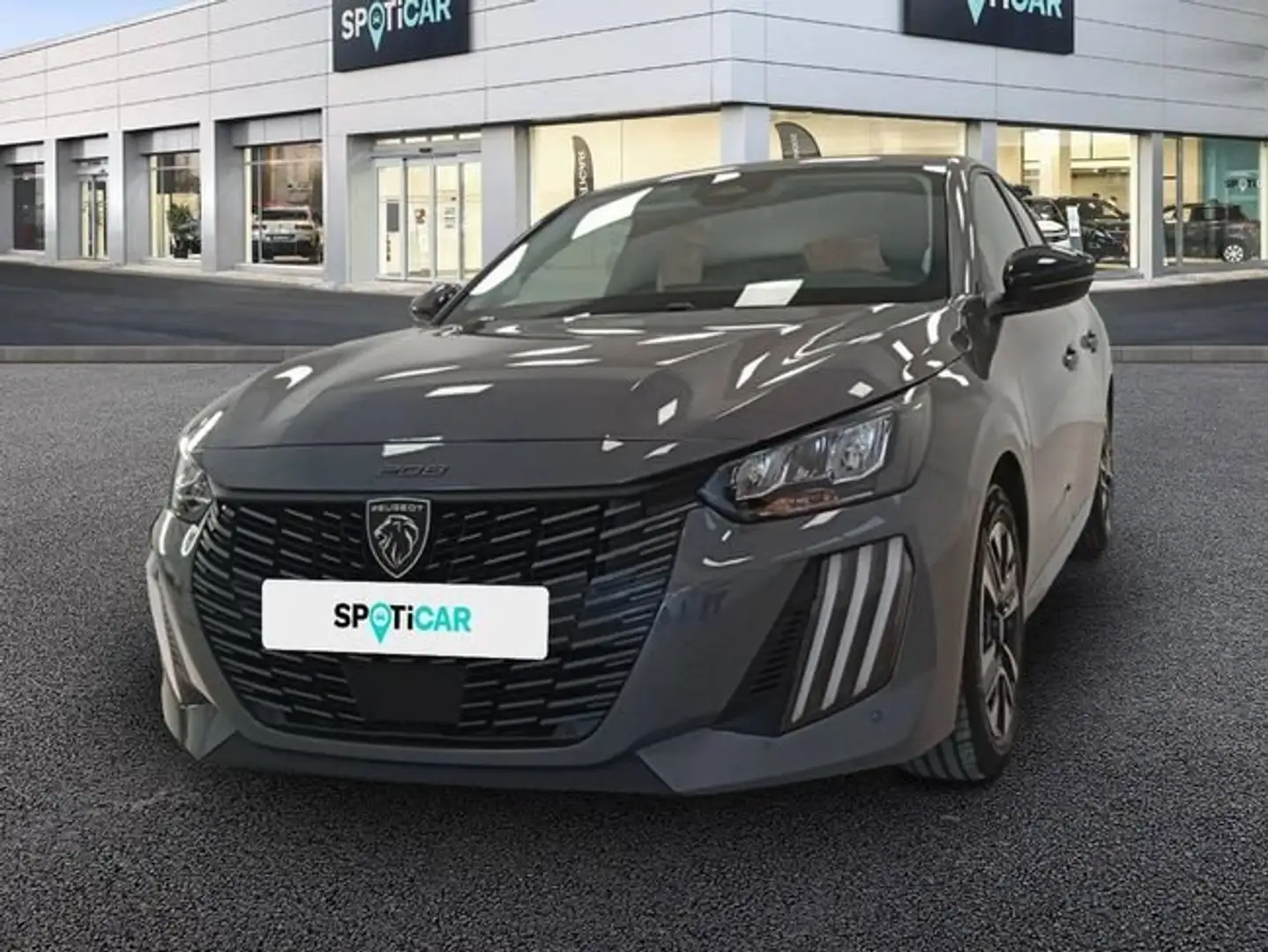 Peugeot 208 HYBRID 145 eDCS6 Allure Gris - 1