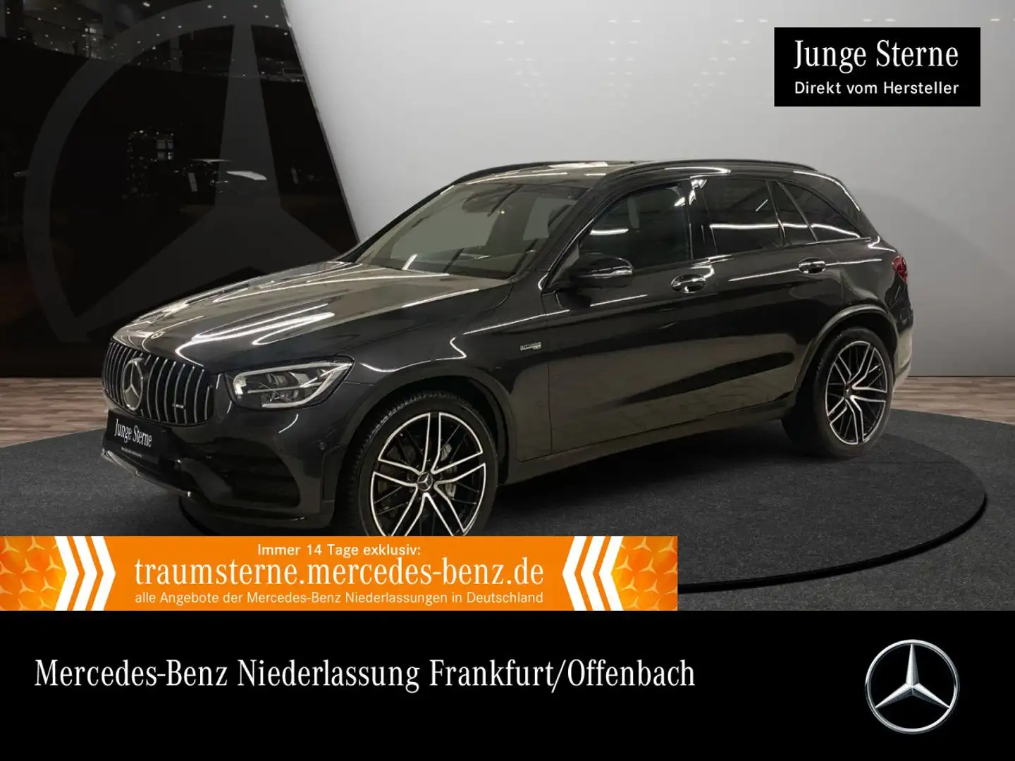 Mercedes-Benz GLC 43 AMG GLC 43 4M AMG+NIGHT+PANO+360+AHK+LED+STHZG+FAHRASS Grau - 1